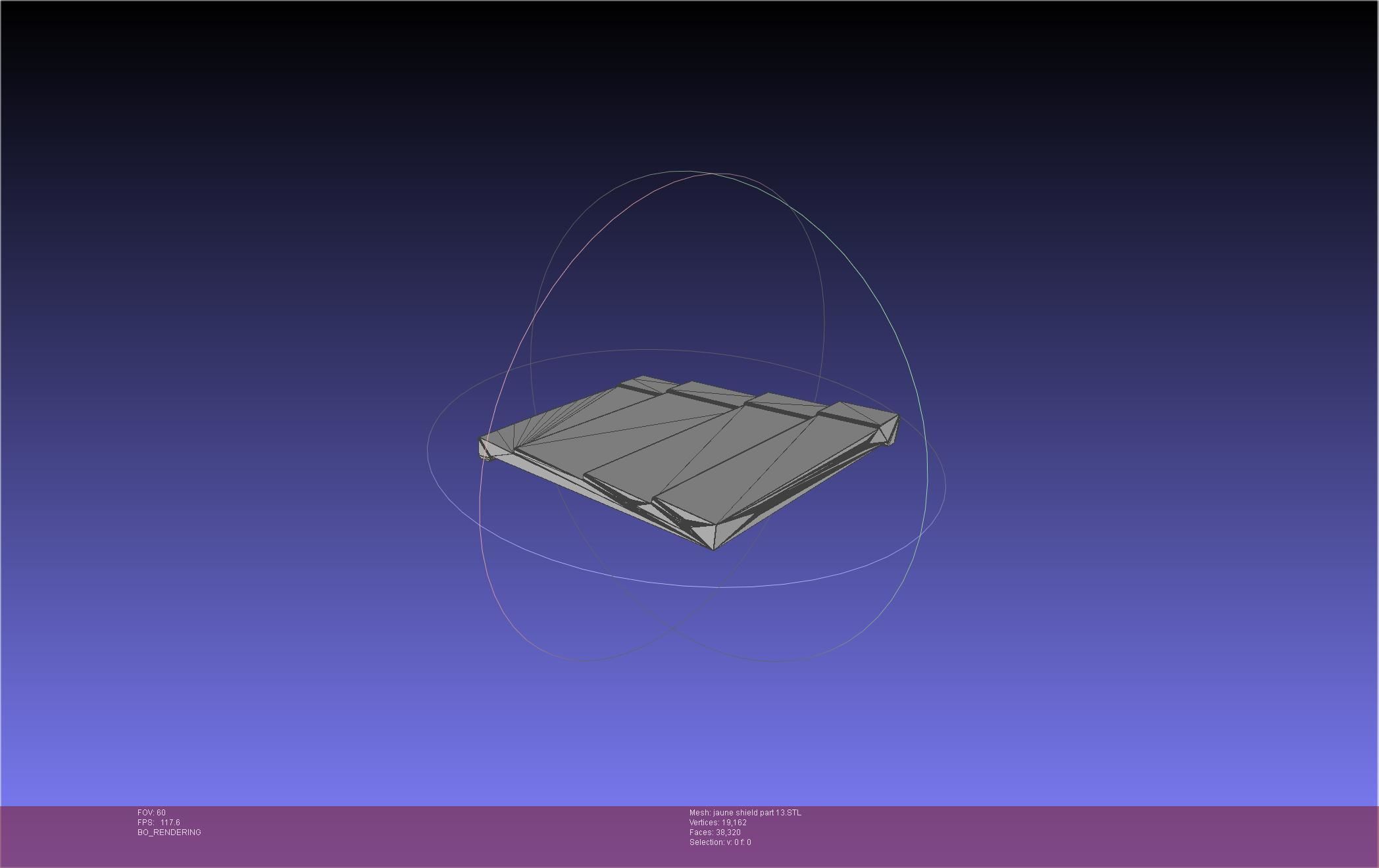 RWBY Jaune Arc Shield Printable Assembly 3D print model_124