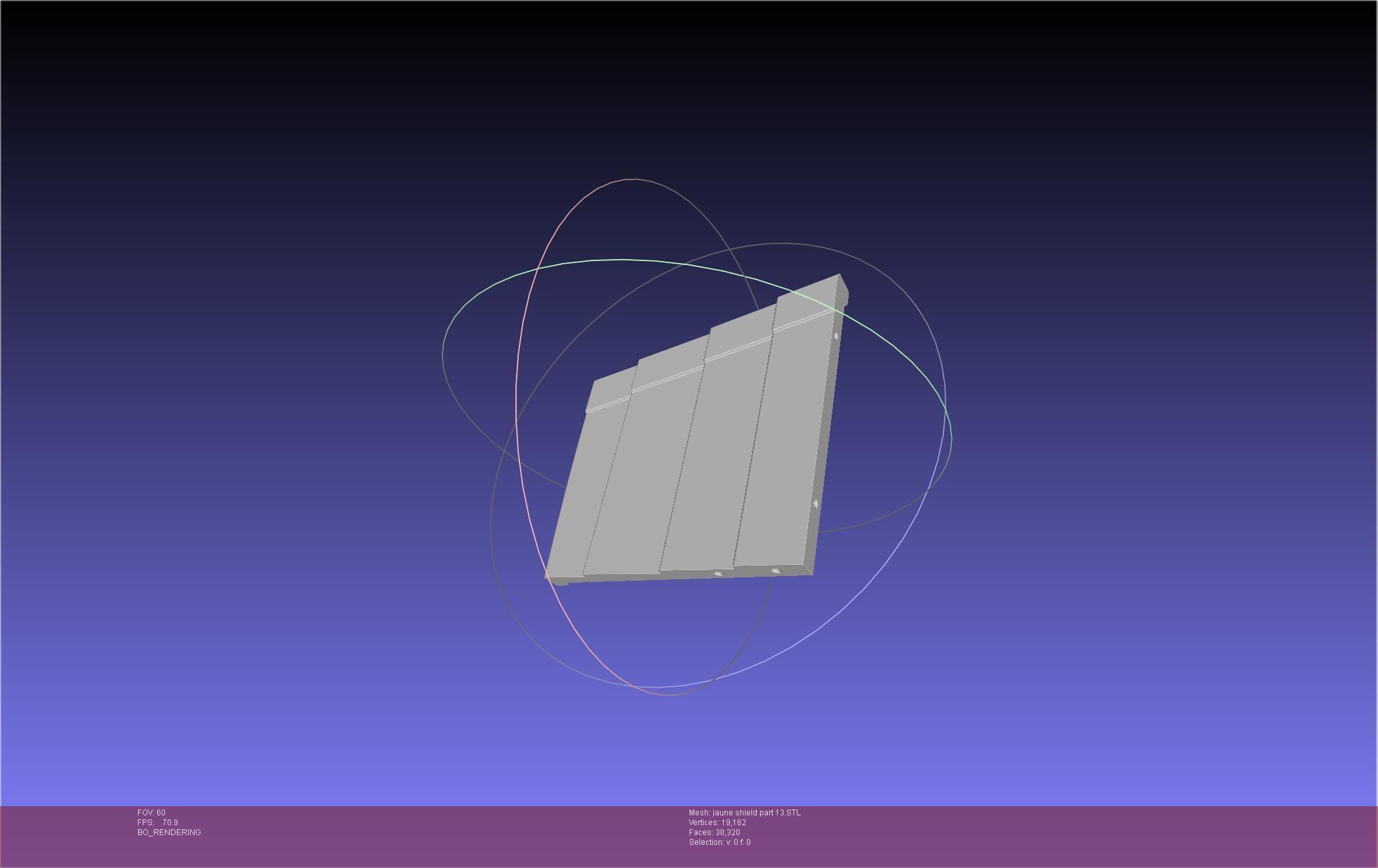 RWBY Jaune Arc Shield Printable Assembly 3D print model_122