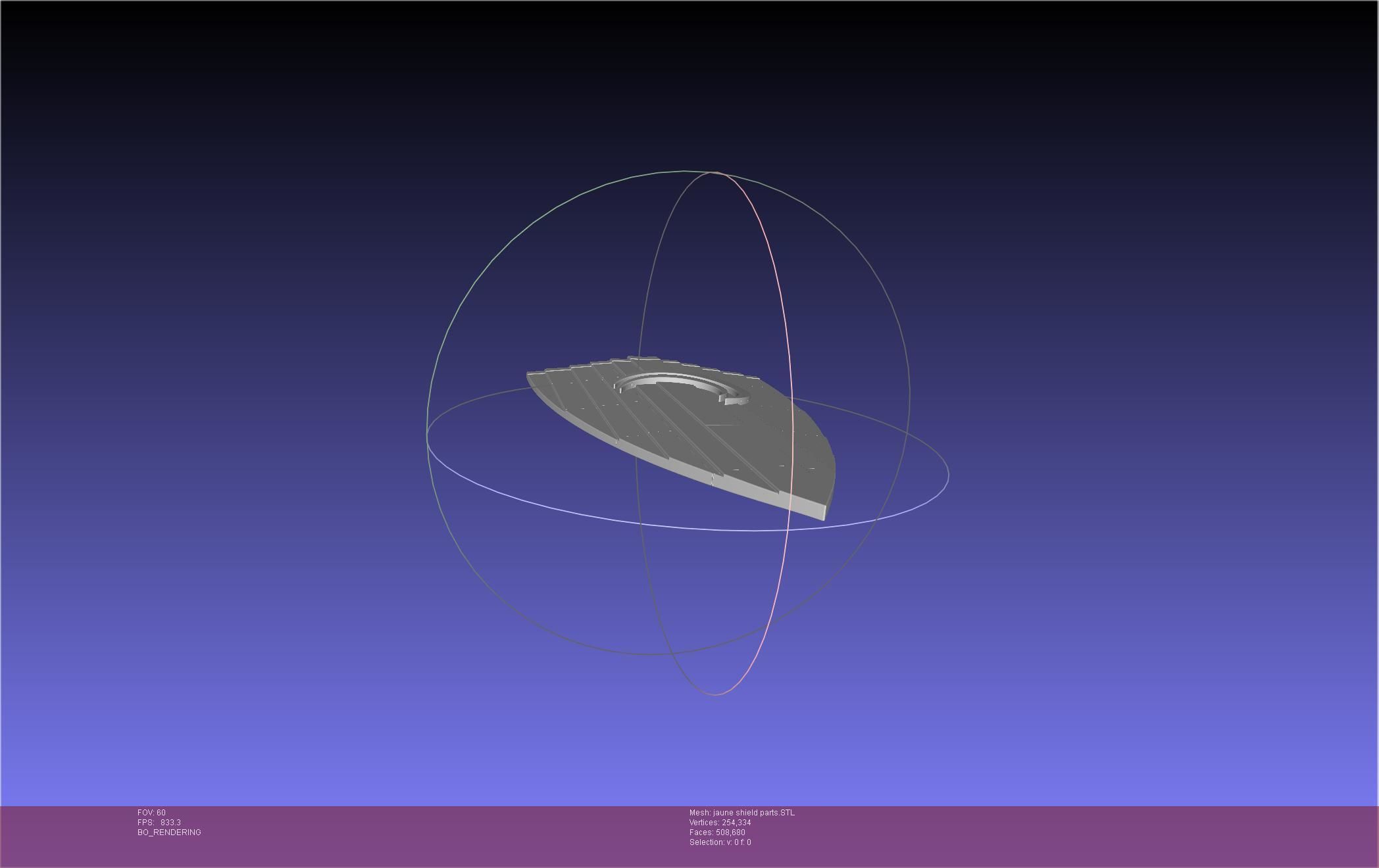 RWBY Jaune Arc Shield Printable Assembly 3D print model_3