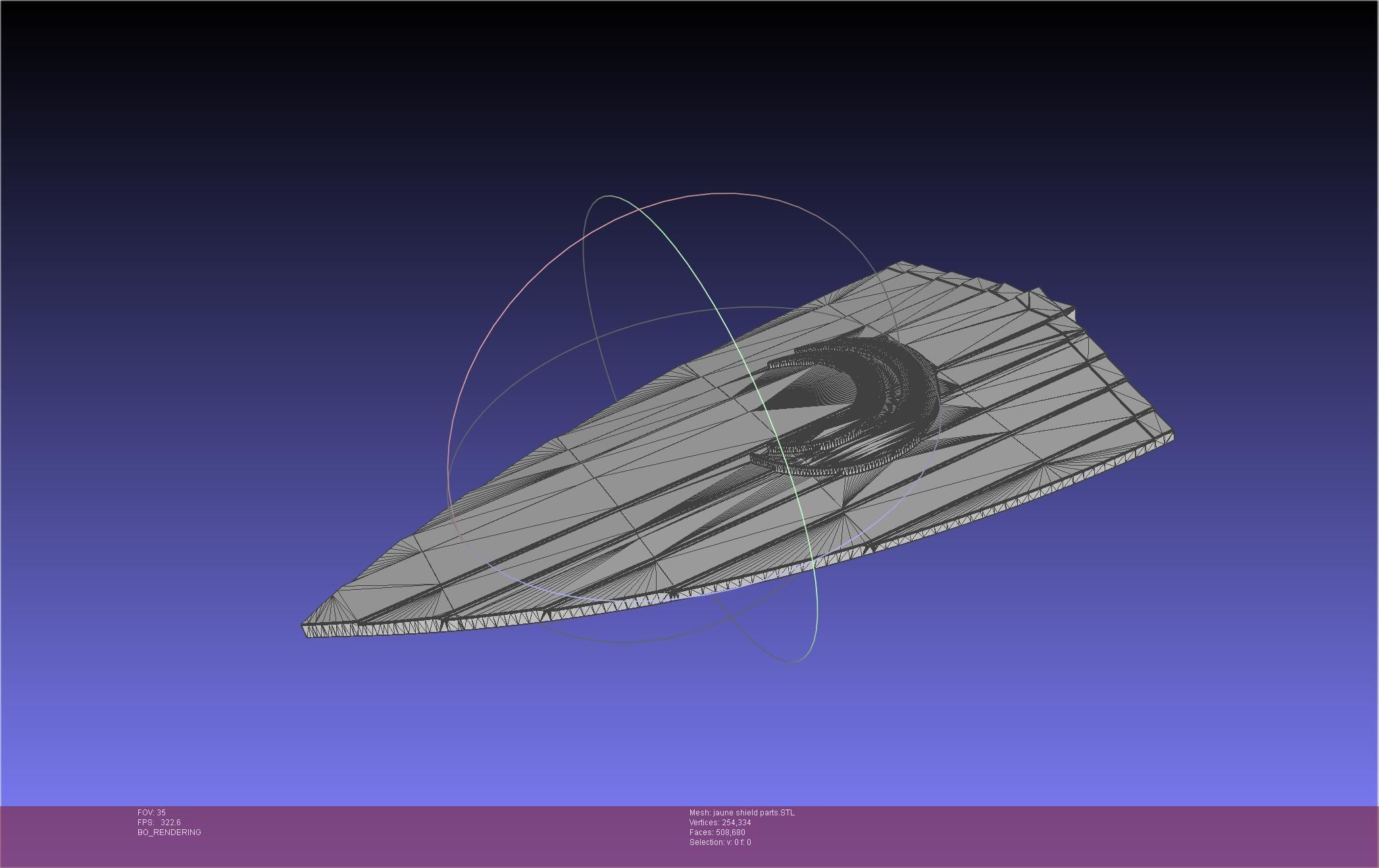 RWBY Jaune Arc Shield Printable Assembly 3D print model_48