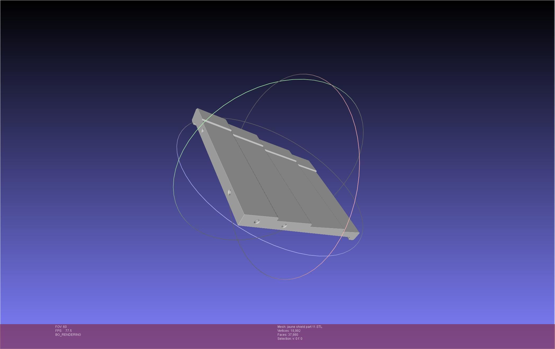 RWBY Jaune Arc Shield Printable Assembly 3D print model_114