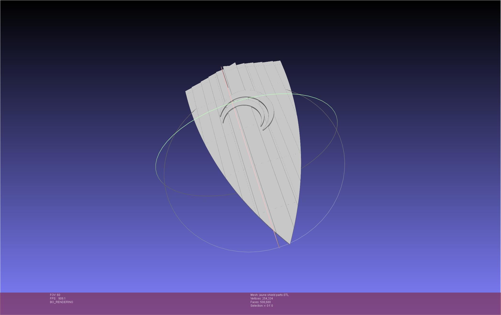 RWBY Jaune Arc Shield Printable Assembly 3D print model_10