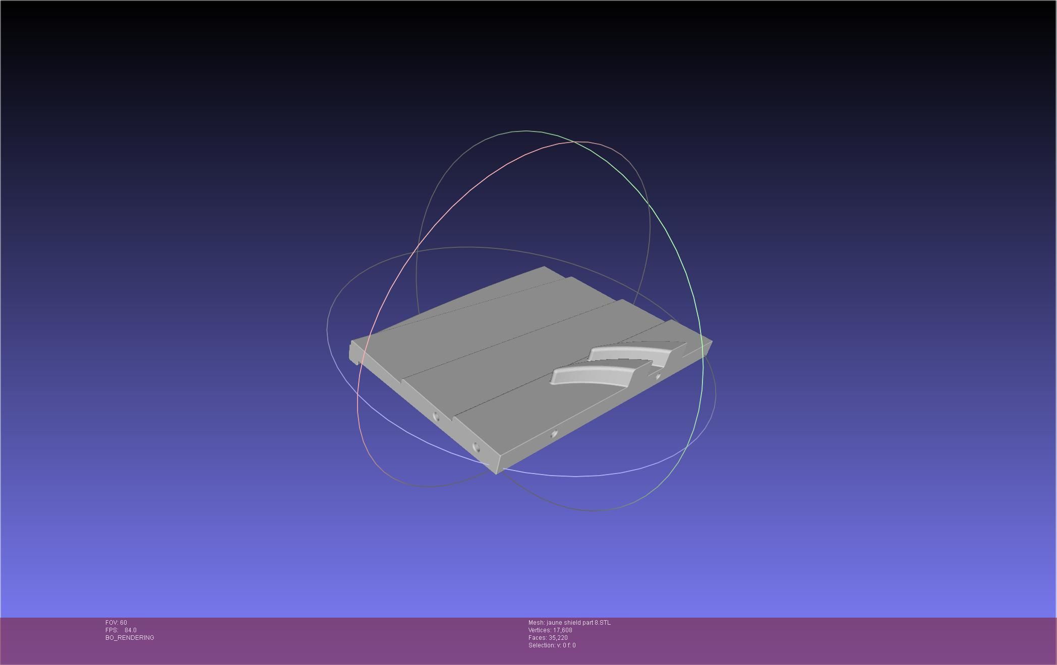 RWBY Jaune Arc Shield Printable Assembly 3D print model_142