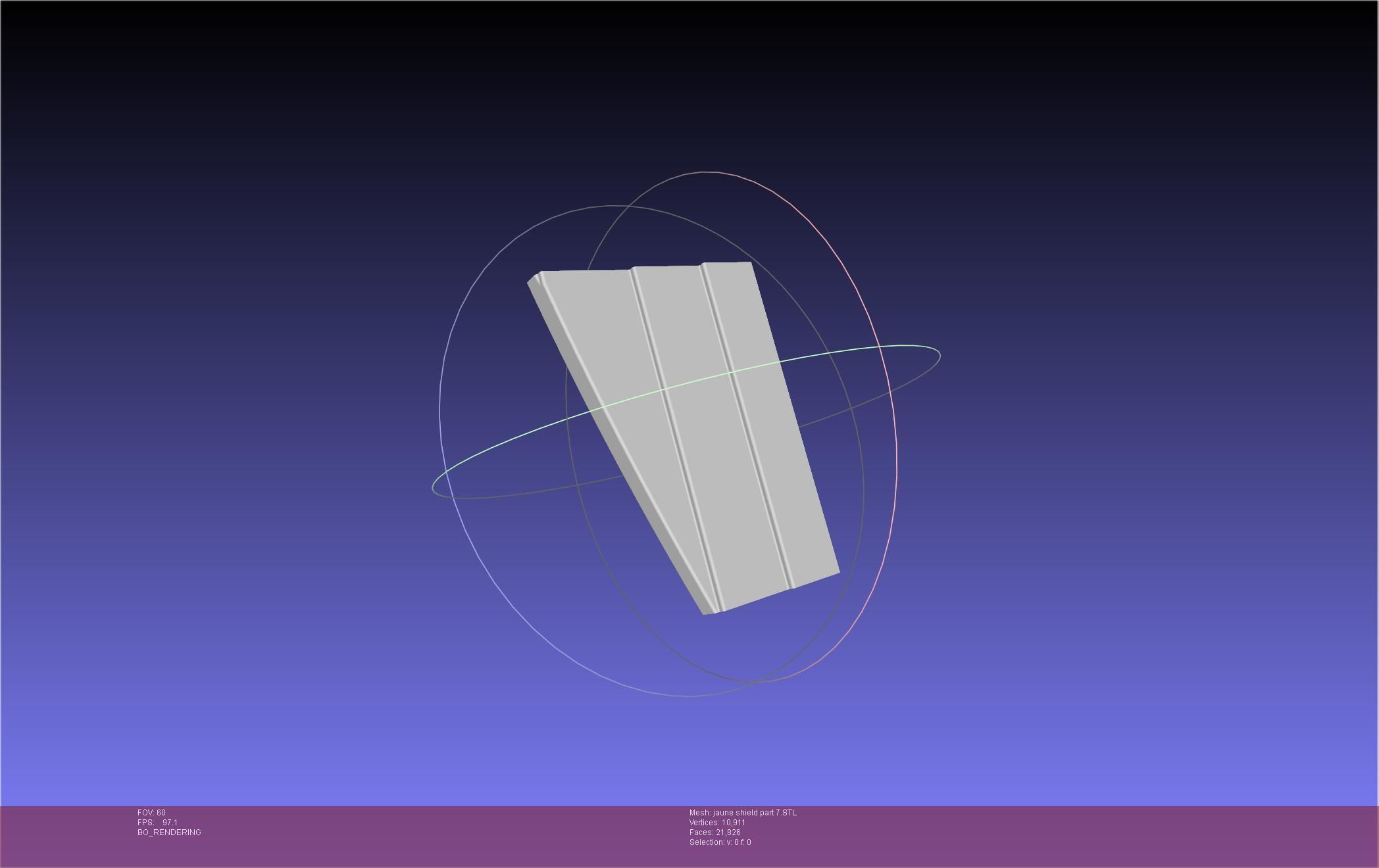 RWBY Jaune Arc Shield Printable Assembly 3D print model_131