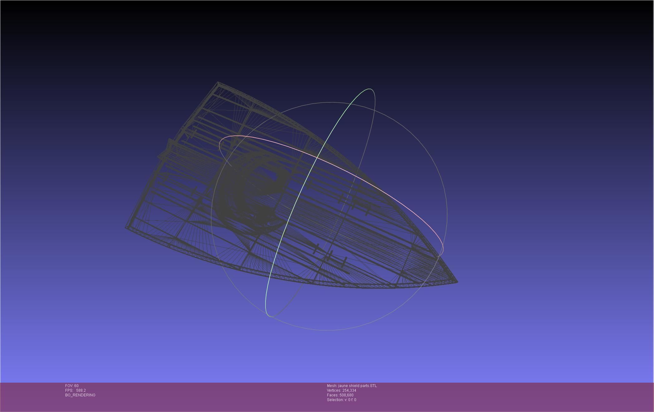RWBY Jaune Arc Shield Printable Assembly 3D print model_33