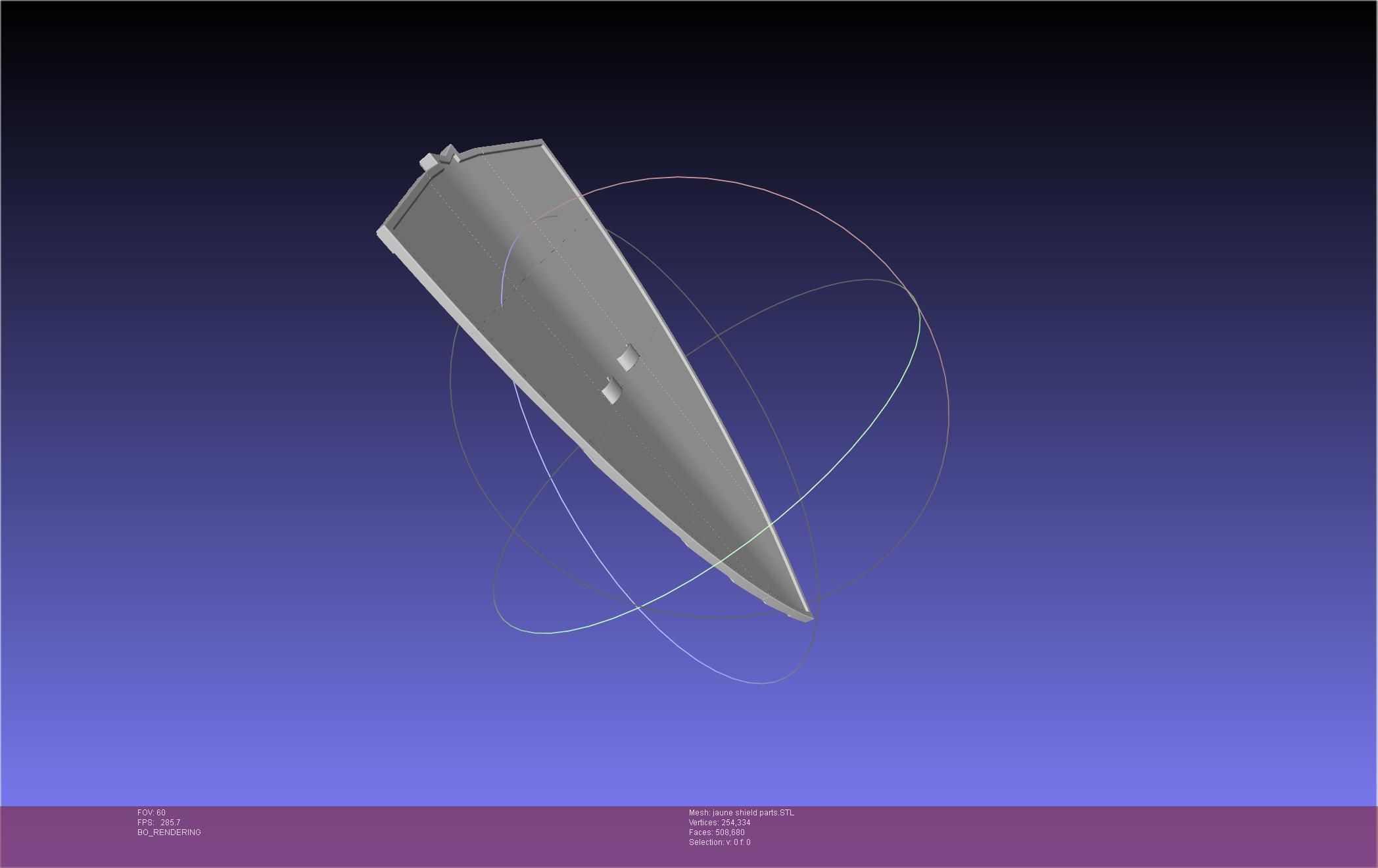 RWBY Jaune Arc Shield Printable Assembly 3D print model_24