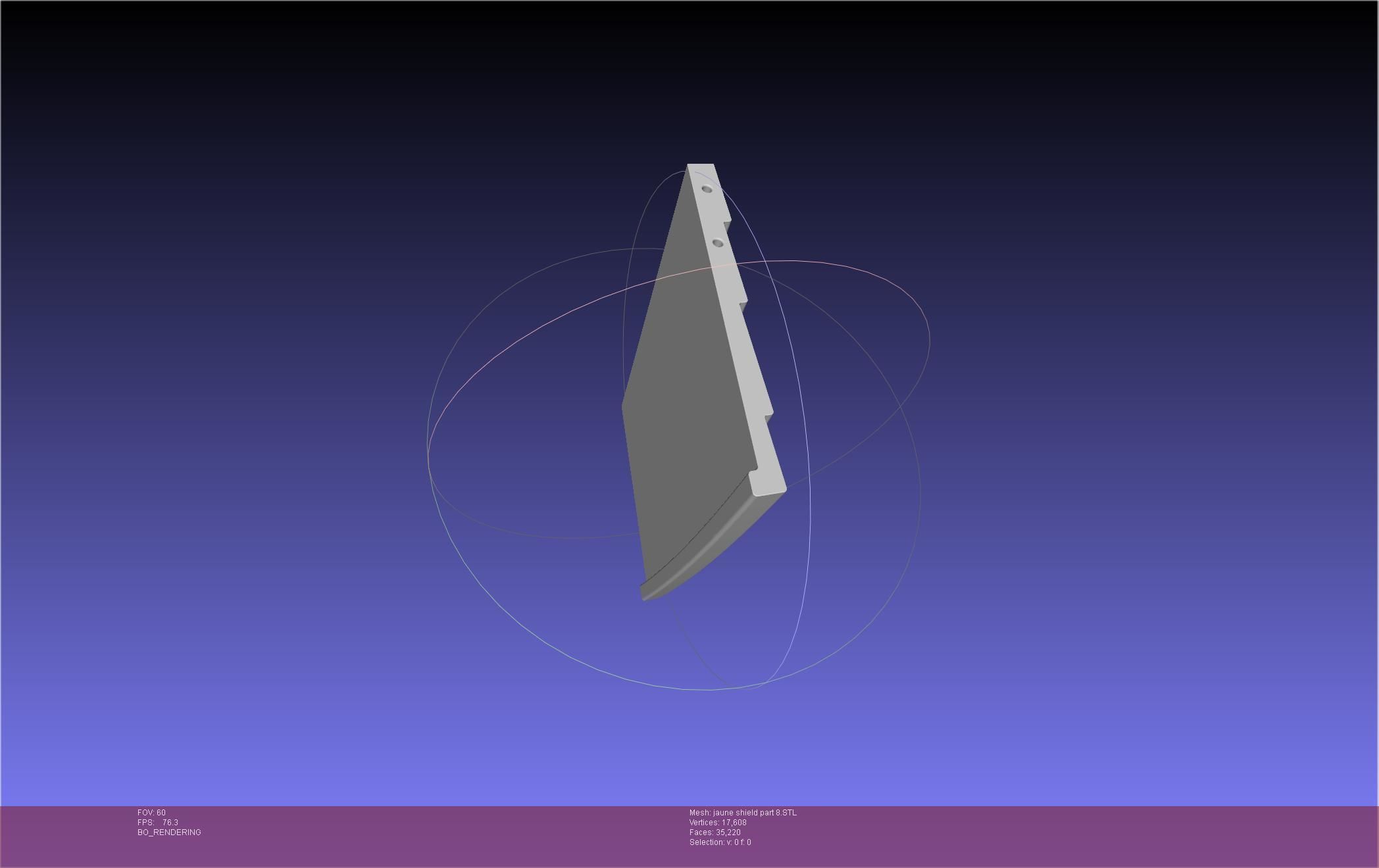 RWBY Jaune Arc Shield Printable Assembly 3D print model_144