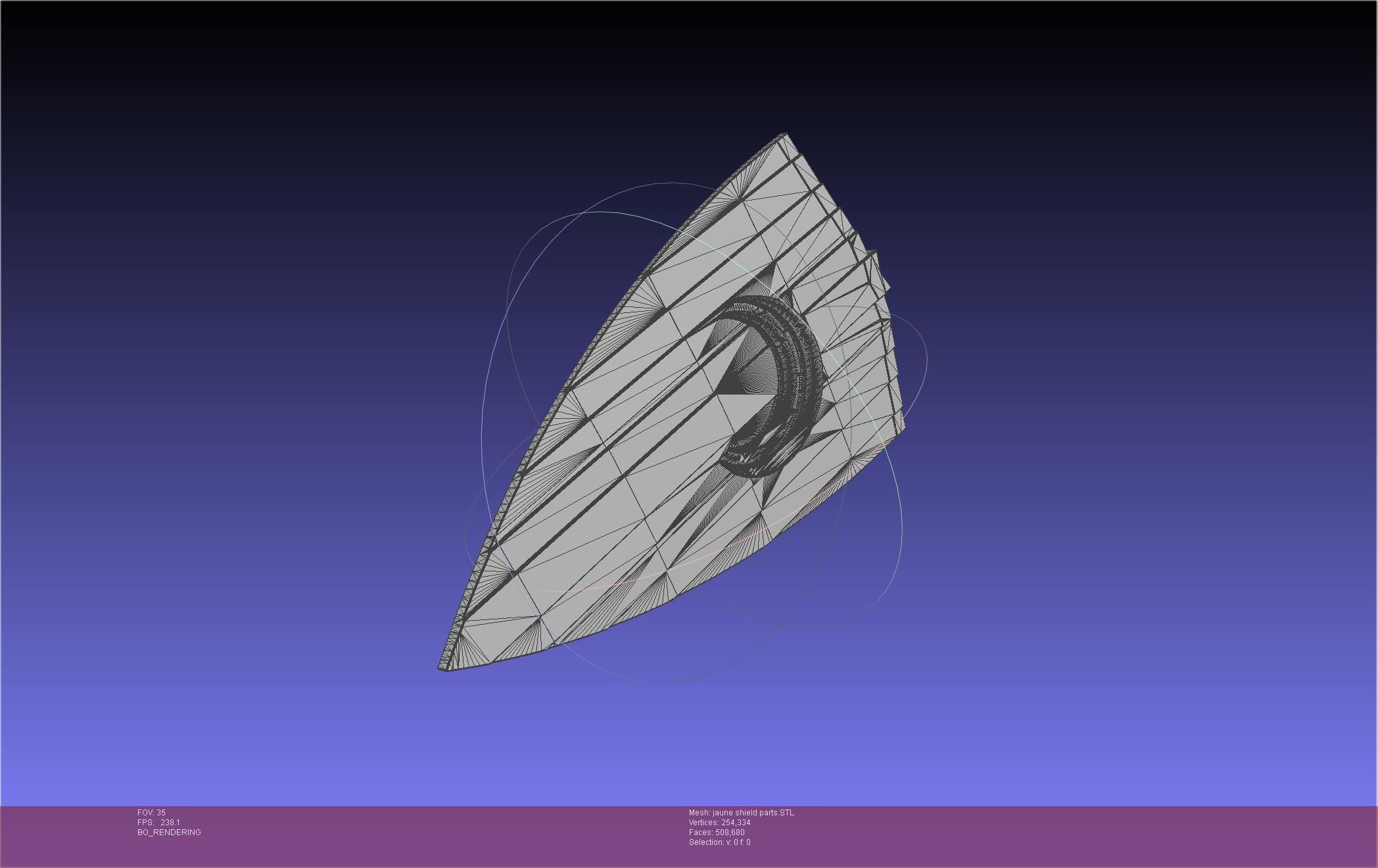 RWBY Jaune Arc Shield Printable Assembly 3D print model_55