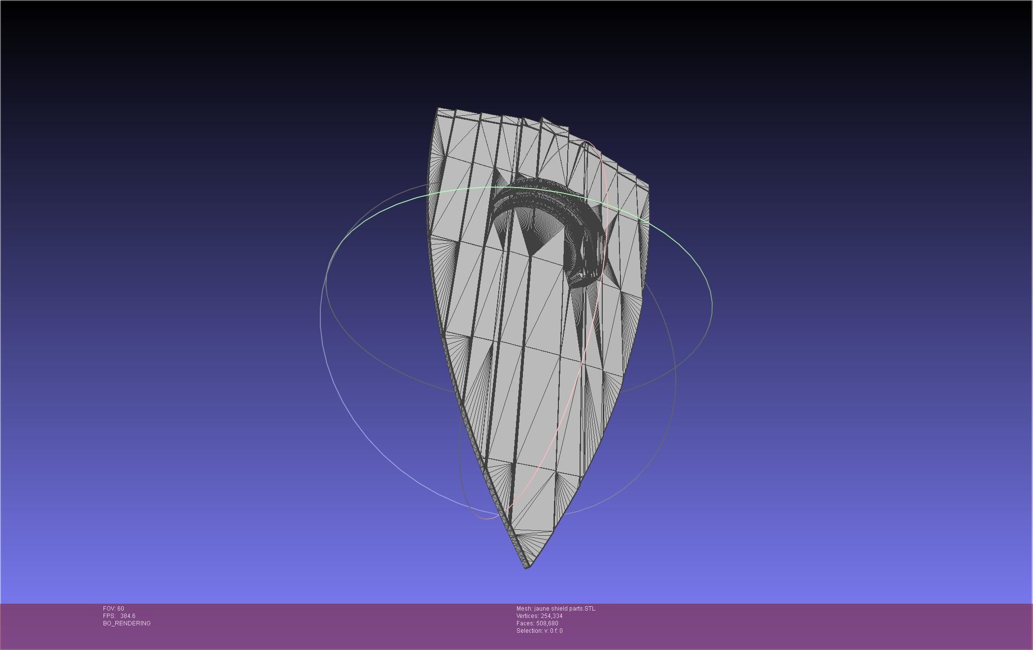 RWBY Jaune Arc Shield Printable Assembly 3D print model_37
