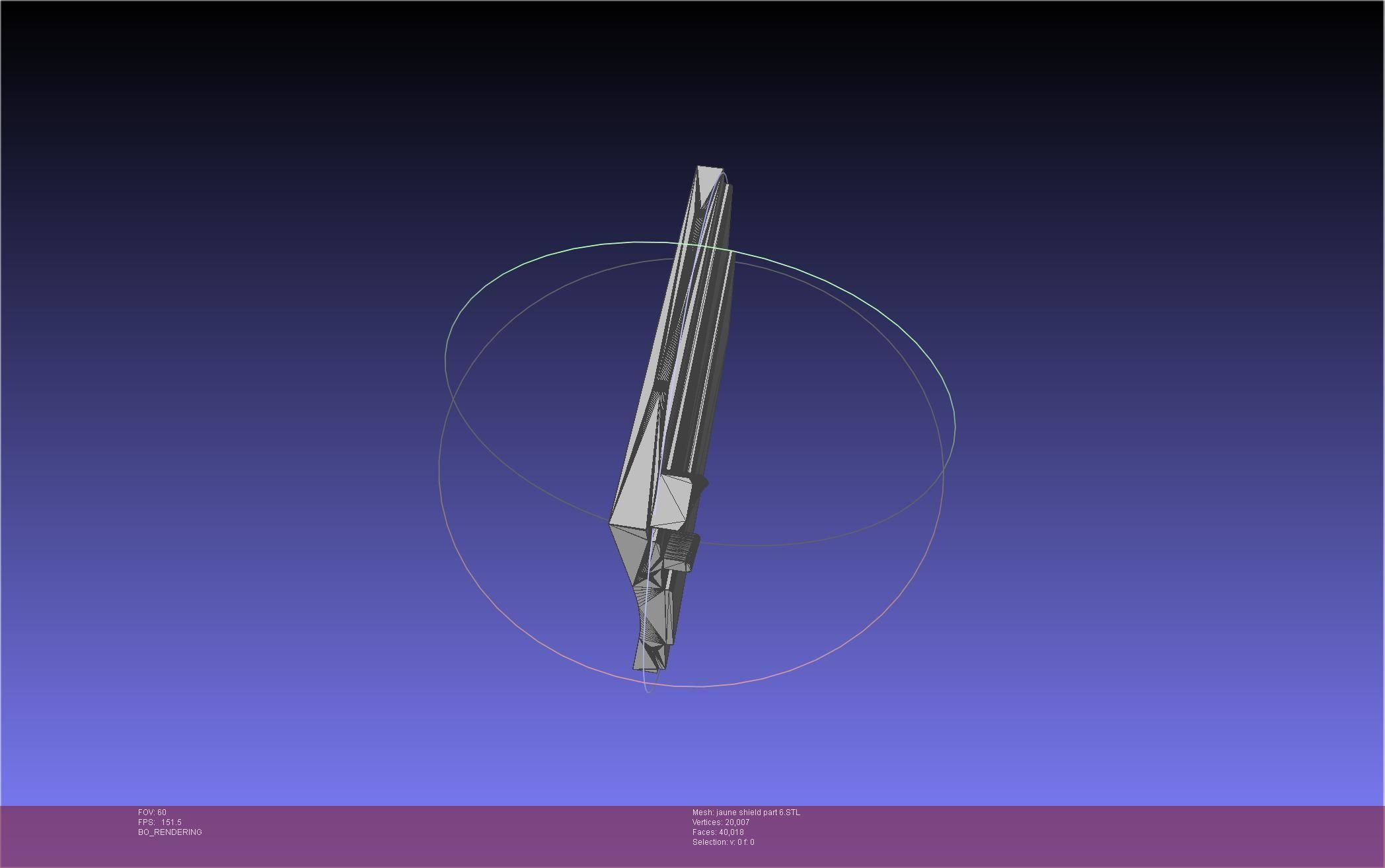 RWBY Jaune Arc Shield Printable Assembly 3D print model_143