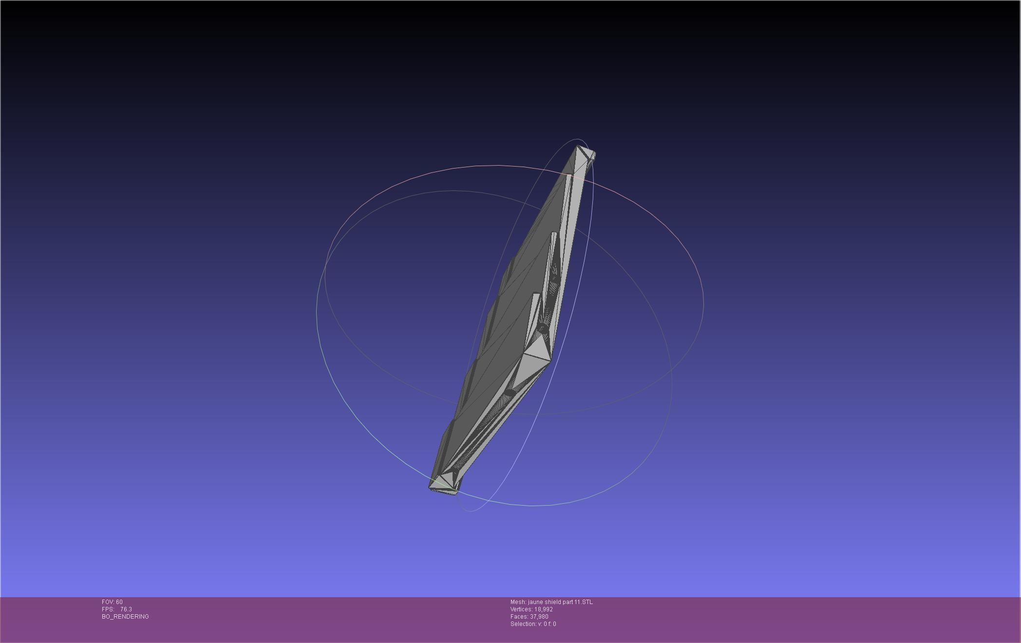 RWBY Jaune Arc Shield Printable Assembly 3D print model_119