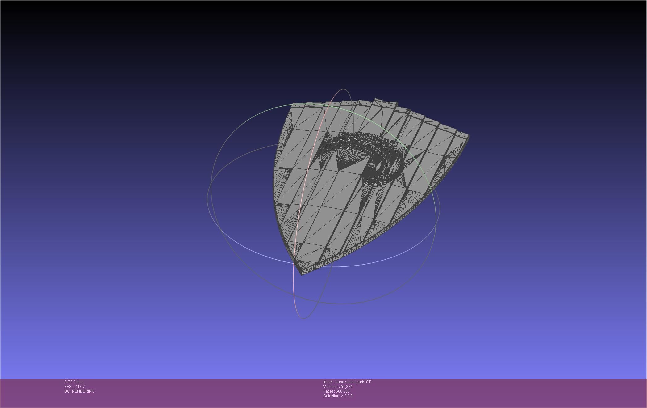 RWBY Jaune Arc Shield Printable Assembly 3D print model_38