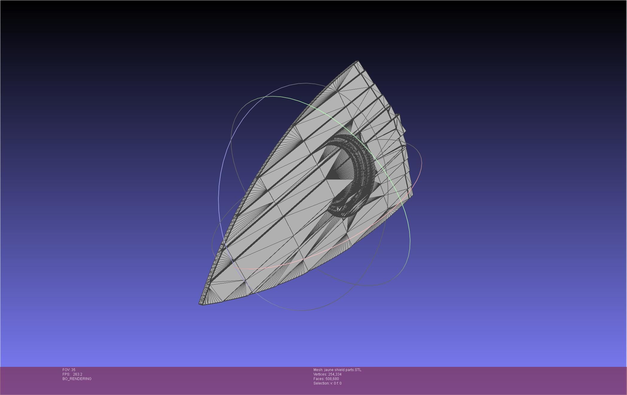 RWBY Jaune Arc Shield Printable Assembly 3D print model_54