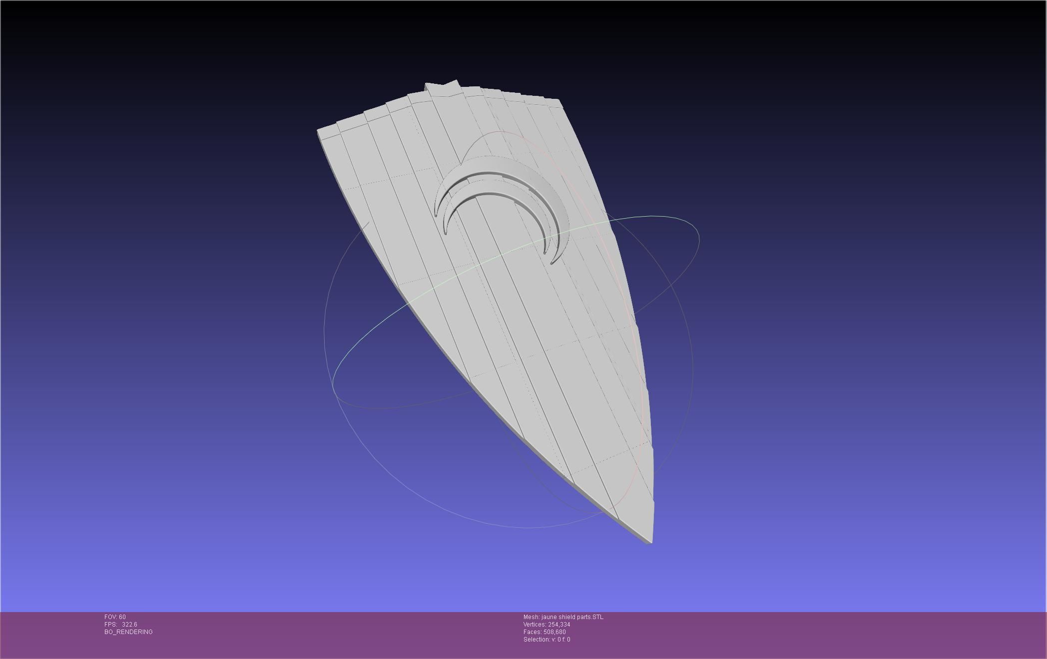 RWBY Jaune Arc Shield Printable Assembly 3D print model_1