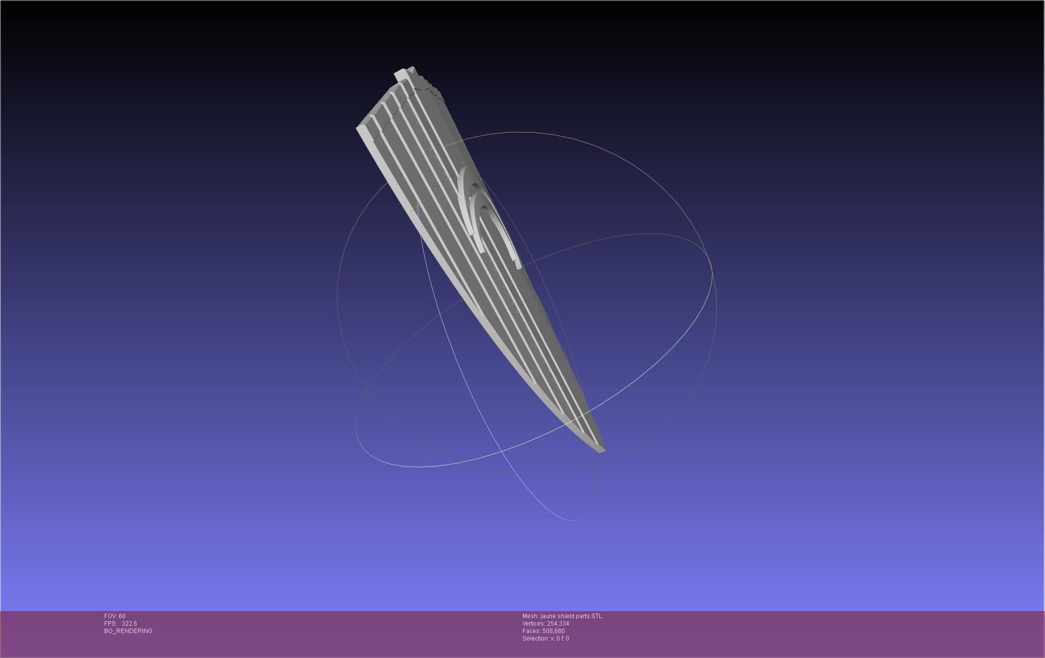 RWBY Jaune Arc Shield Printable Assembly 3D print model_22