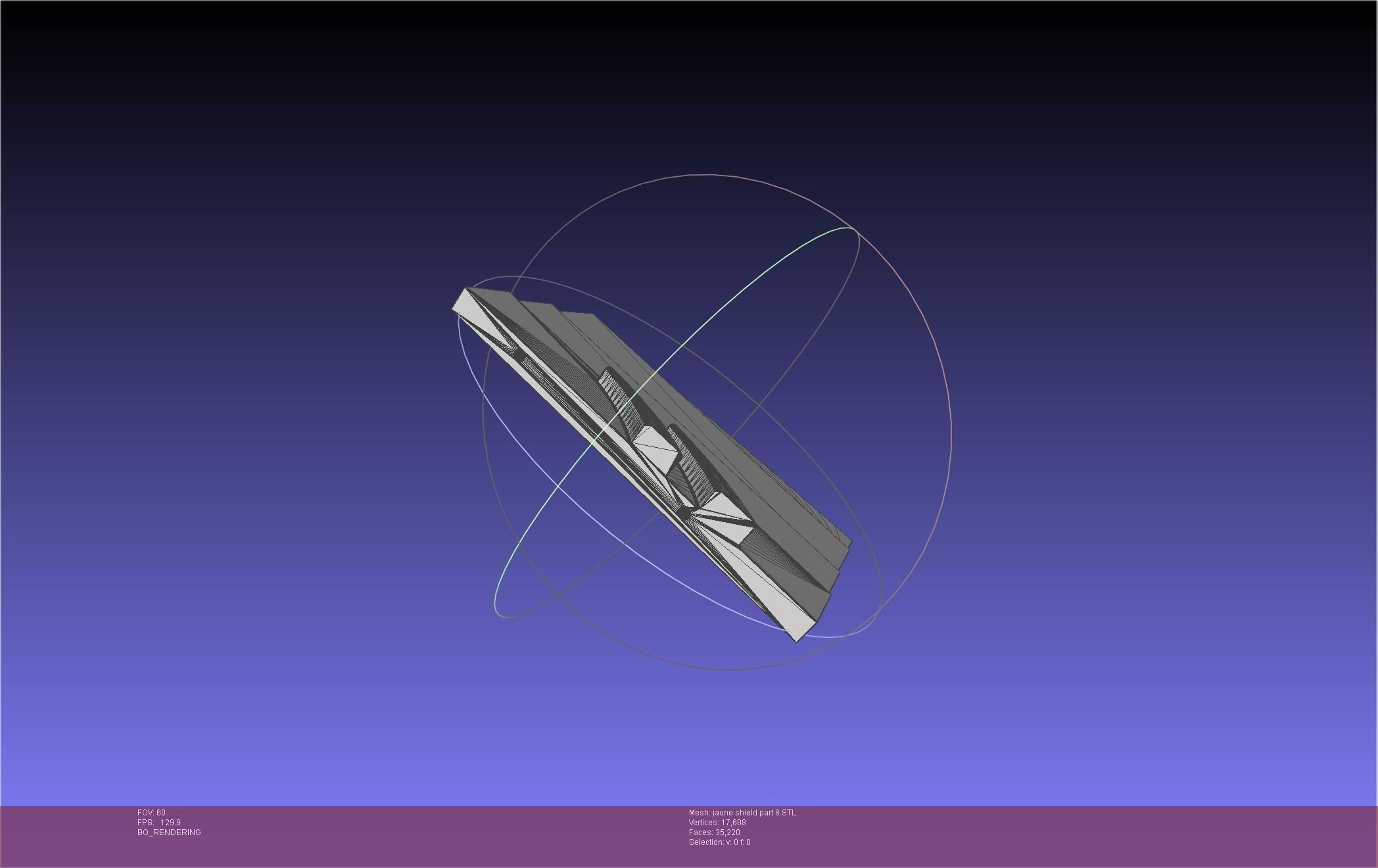 RWBY Jaune Arc Shield Printable Assembly 3D print model_147