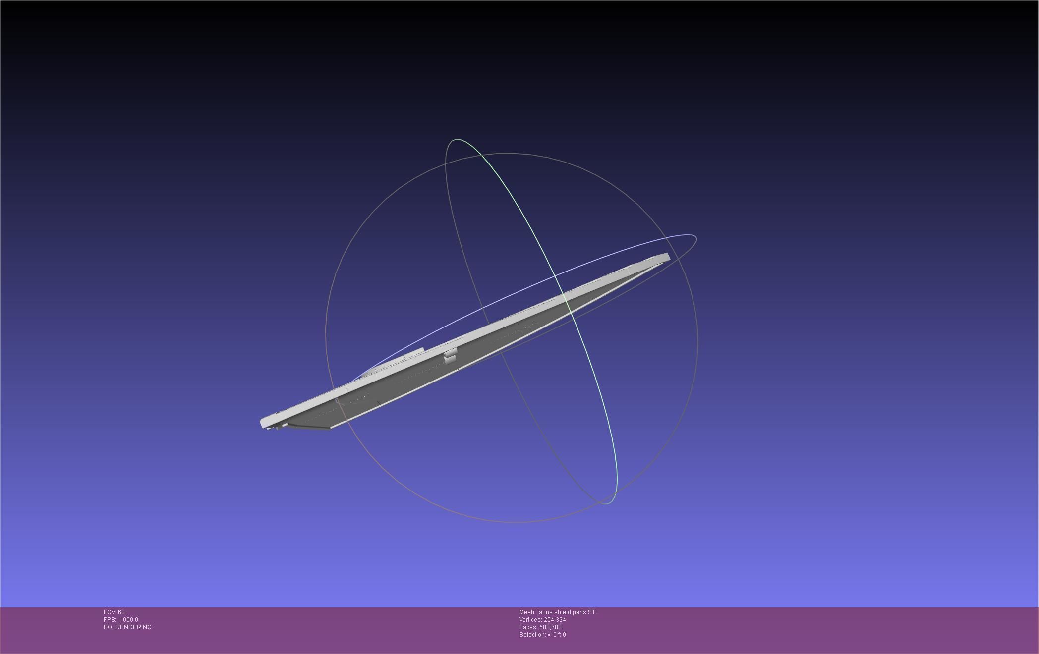 RWBY Jaune Arc Shield Printable Assembly 3D print model_13