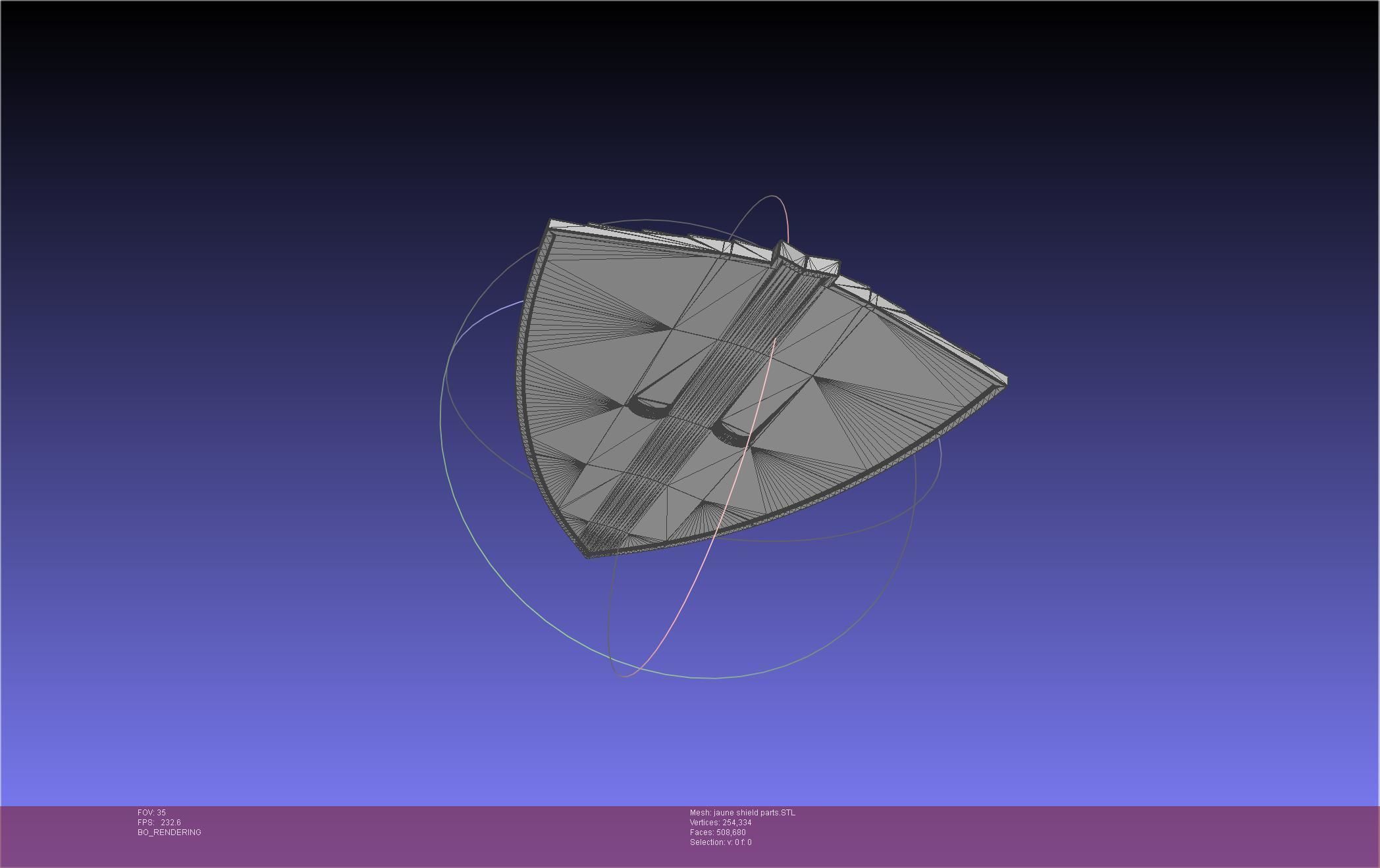 RWBY Jaune Arc Shield Printable Assembly 3D print model_52