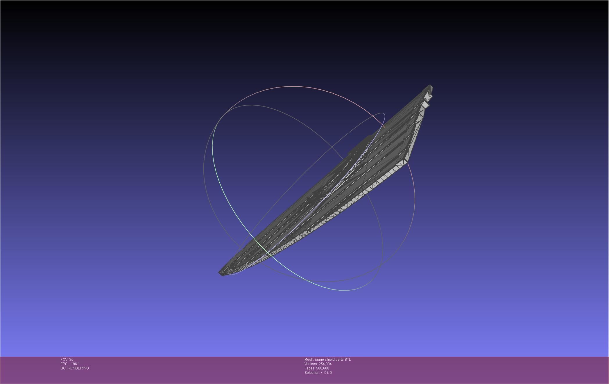 RWBY Jaune Arc Shield Printable Assembly 3D print model_53