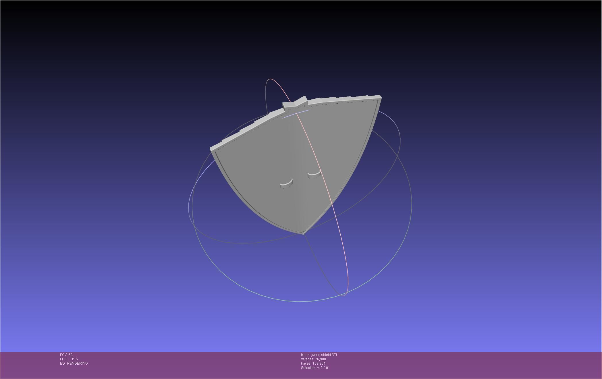 RWBY Jaune Arc Shield Printable Assembly 3D print model_60