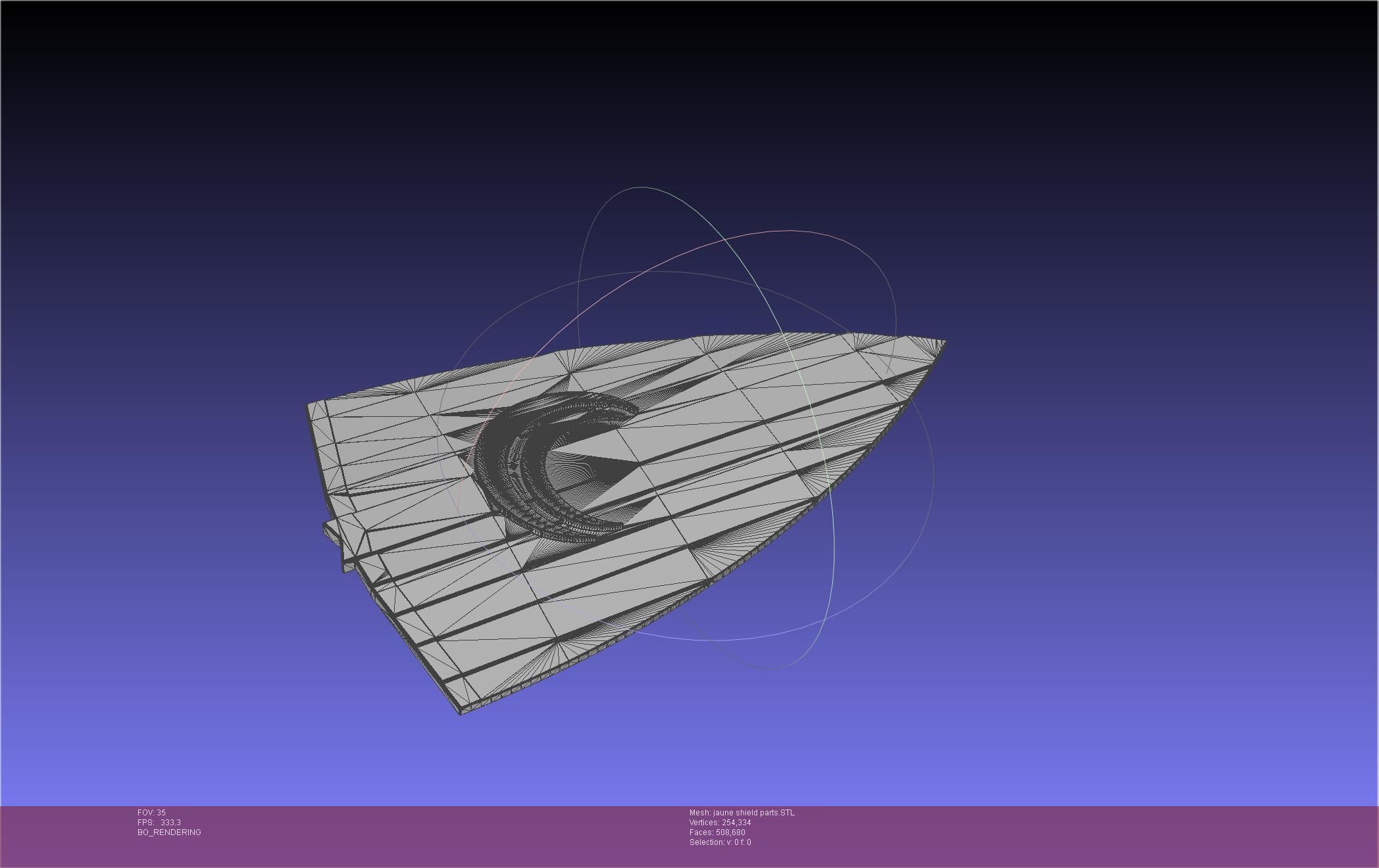 RWBY Jaune Arc Shield Printable Assembly 3D print model_51