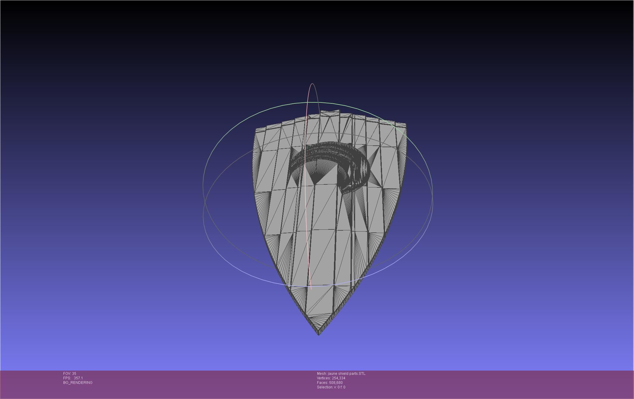 RWBY Jaune Arc Shield Printable Assembly 3D print model_49