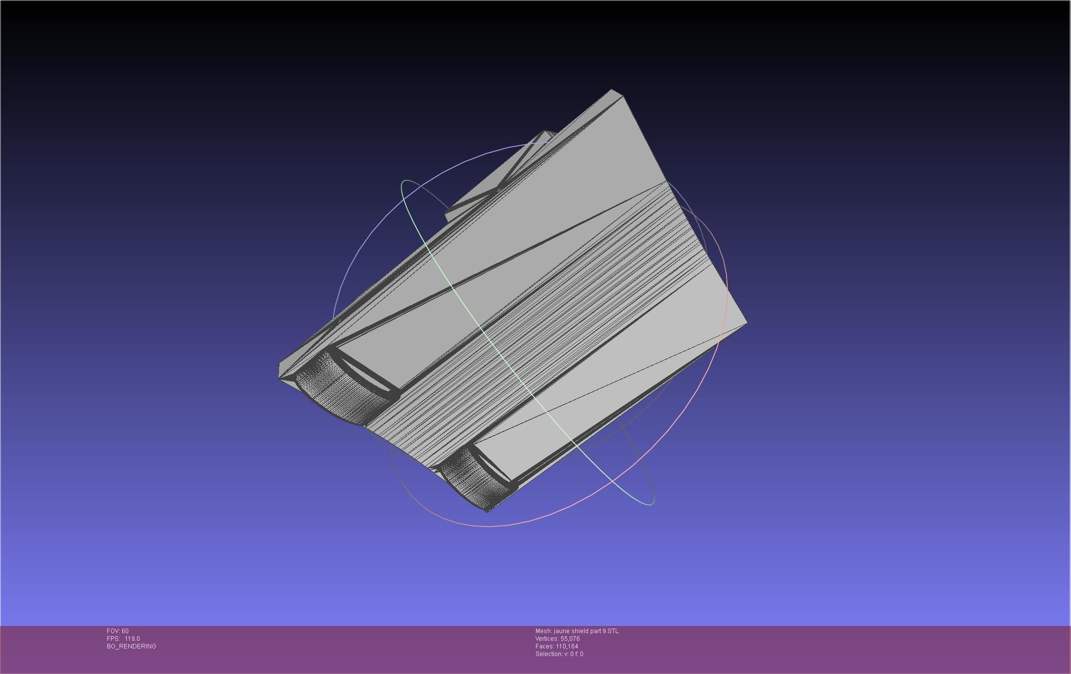 RWBY Jaune Arc Shield Printable Assembly 3D print model_110