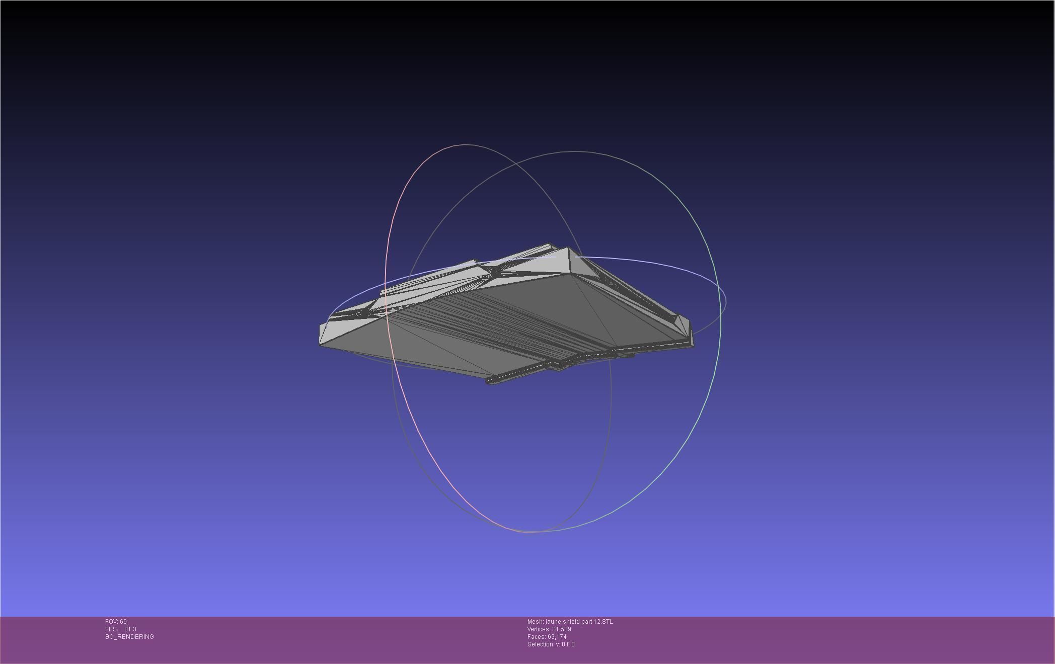 RWBY Jaune Arc Shield Printable Assembly 3D print model_127