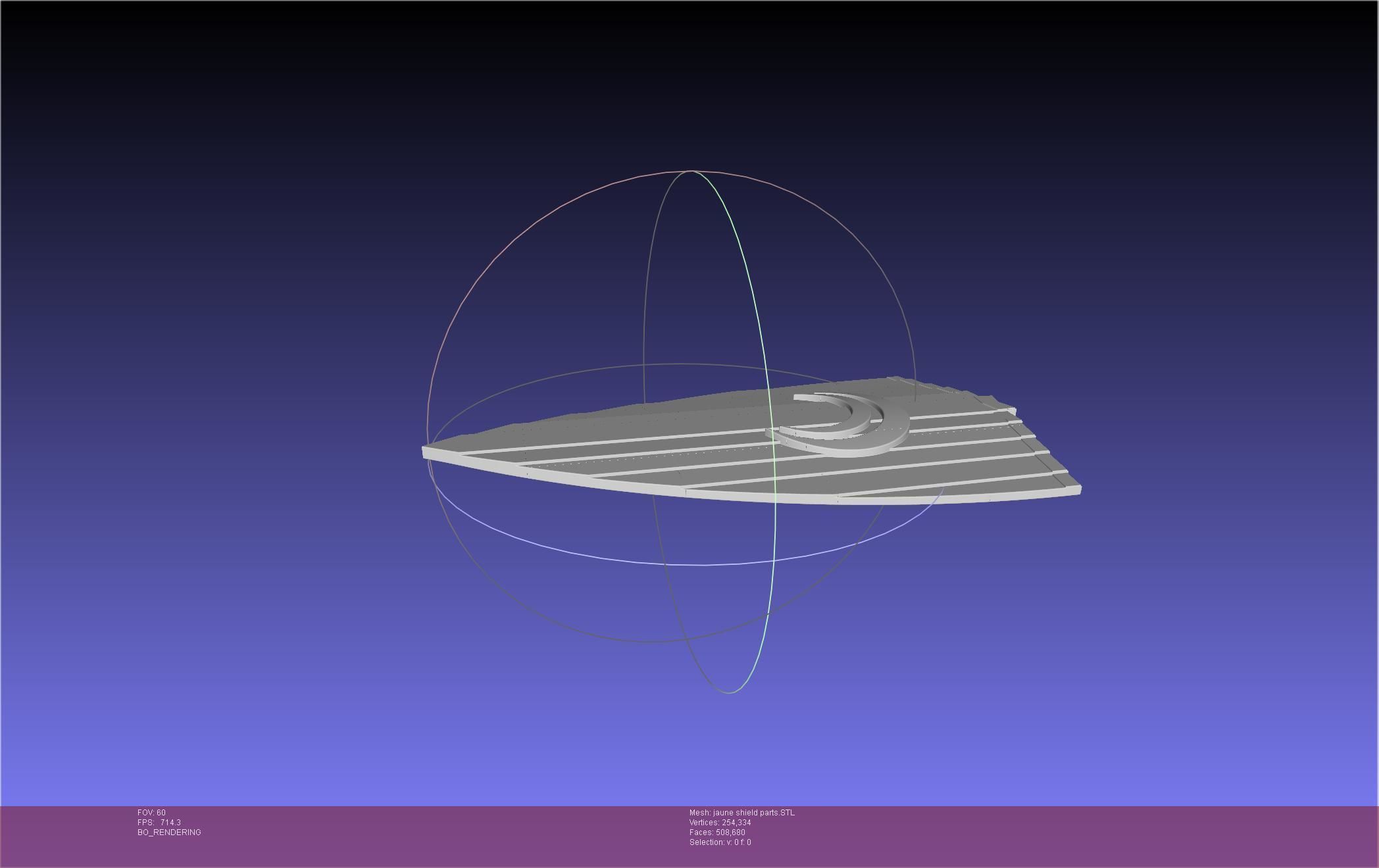 RWBY Jaune Arc Shield Printable Assembly 3D print model_5