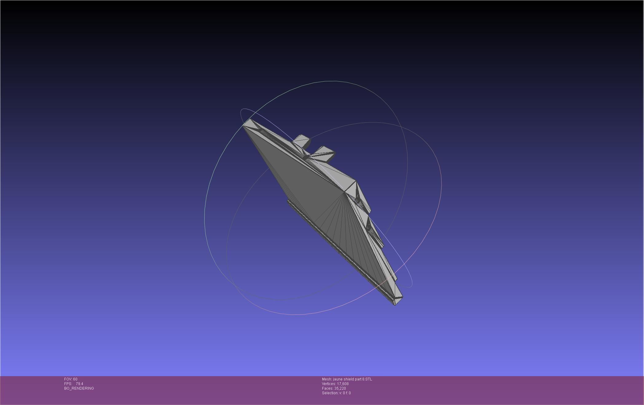 RWBY Jaune Arc Shield Printable Assembly 3D print model_138