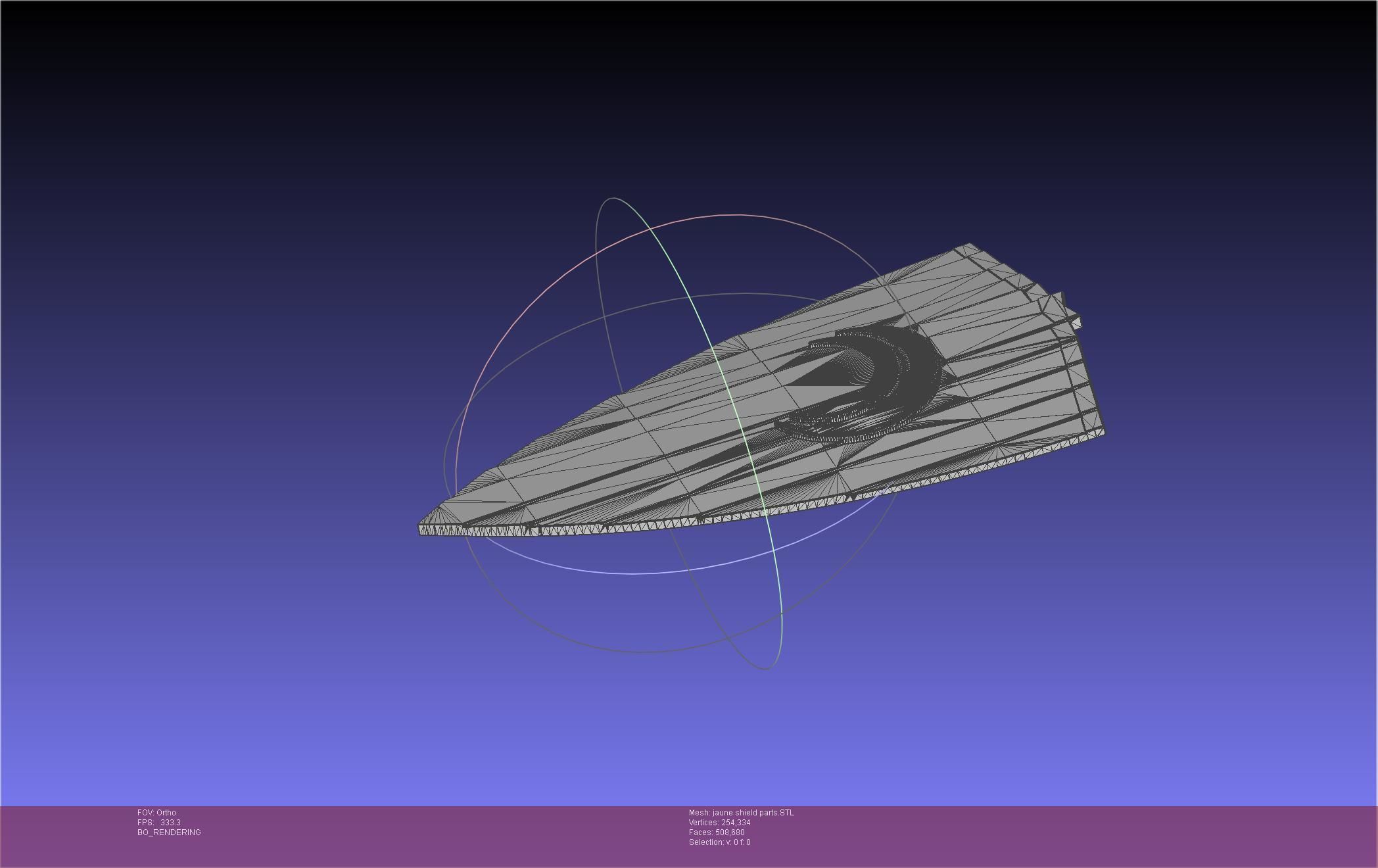 RWBY Jaune Arc Shield Printable Assembly 3D print model_39