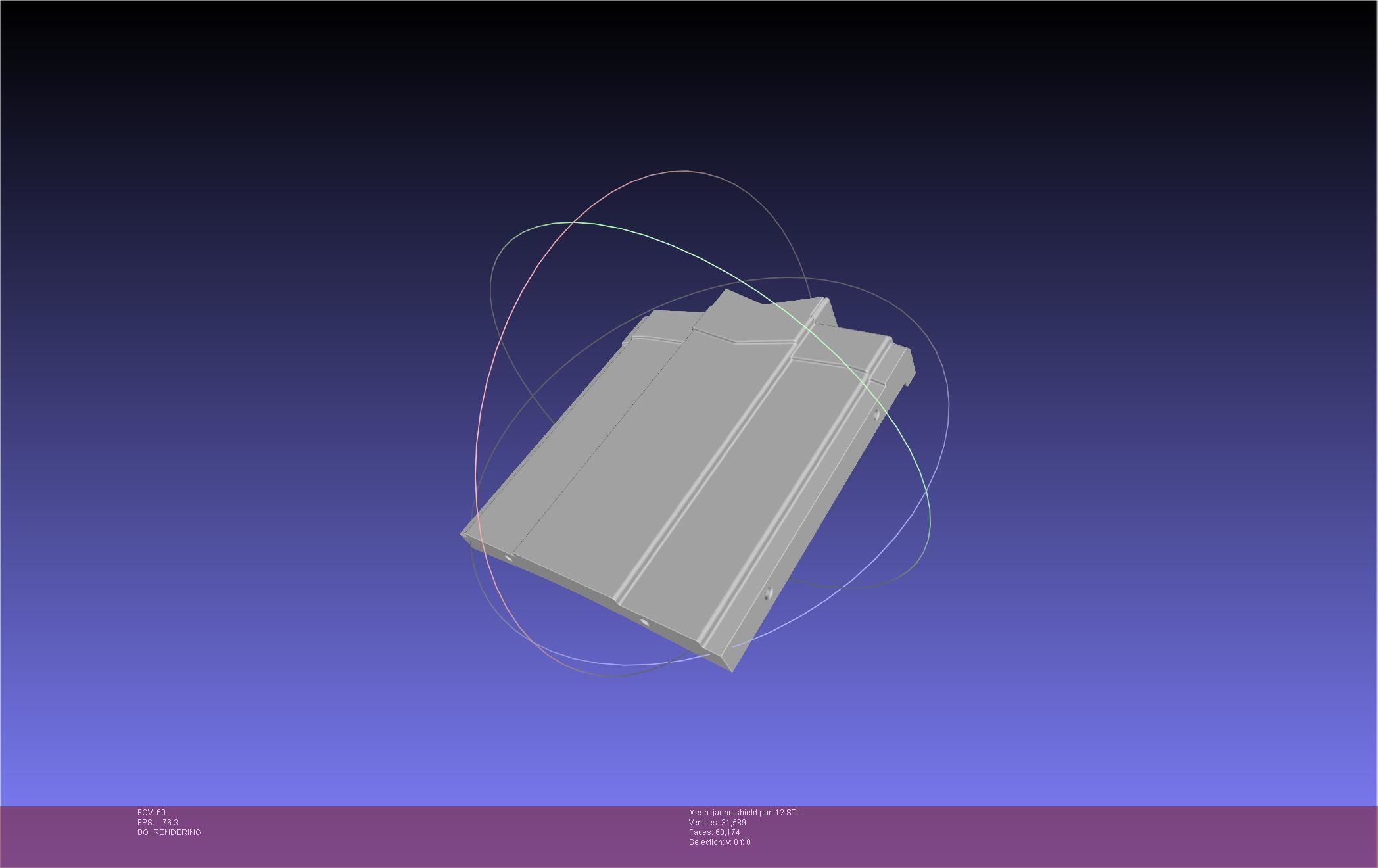 RWBY Jaune Arc Shield Printable Assembly 3D print model_123