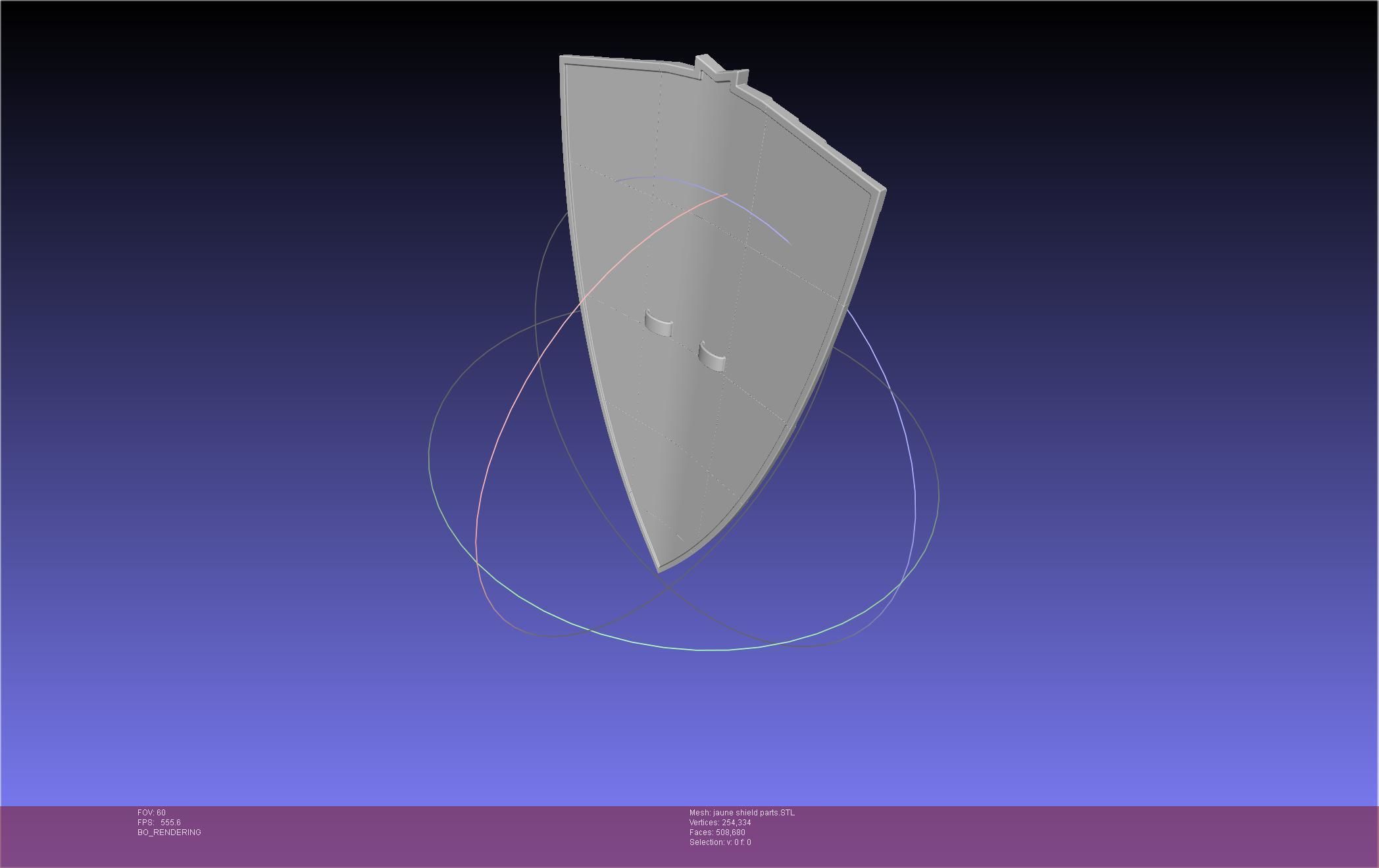 RWBY Jaune Arc Shield Printable Assembly 3D print model_20