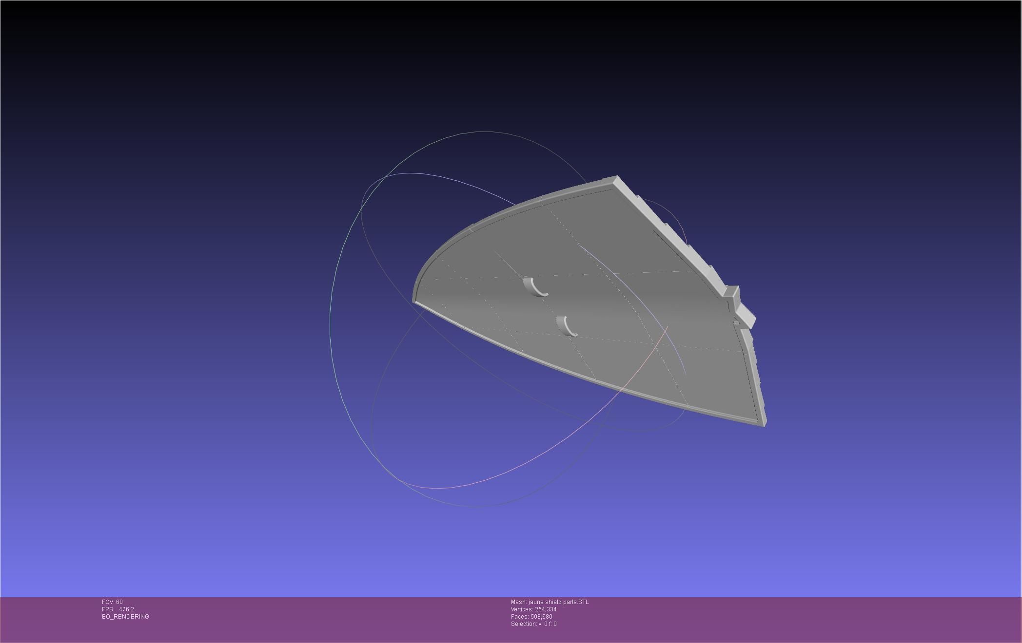 RWBY Jaune Arc Shield Printable Assembly 3D print model_18