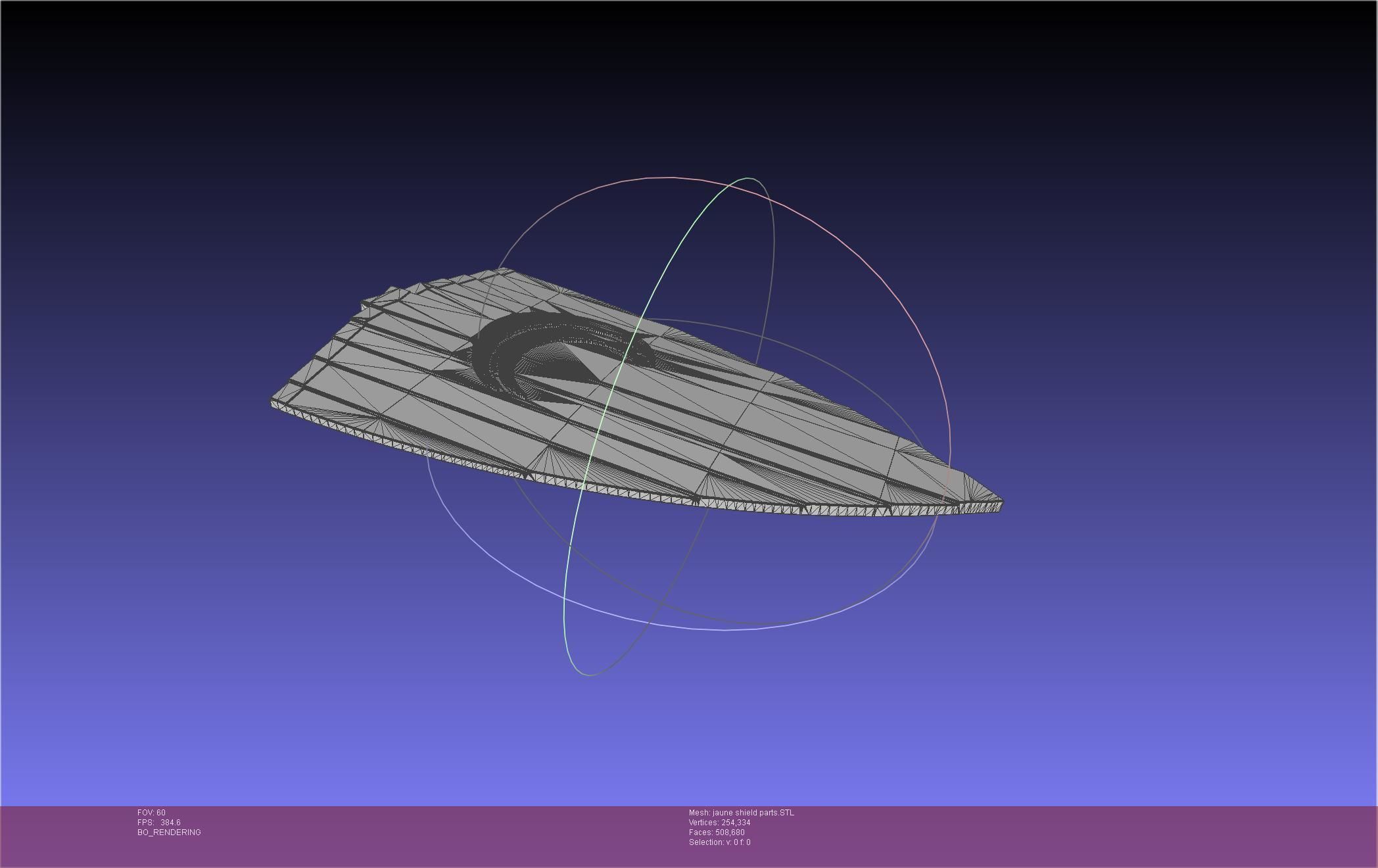 RWBY Jaune Arc Shield Printable Assembly 3D print model_36