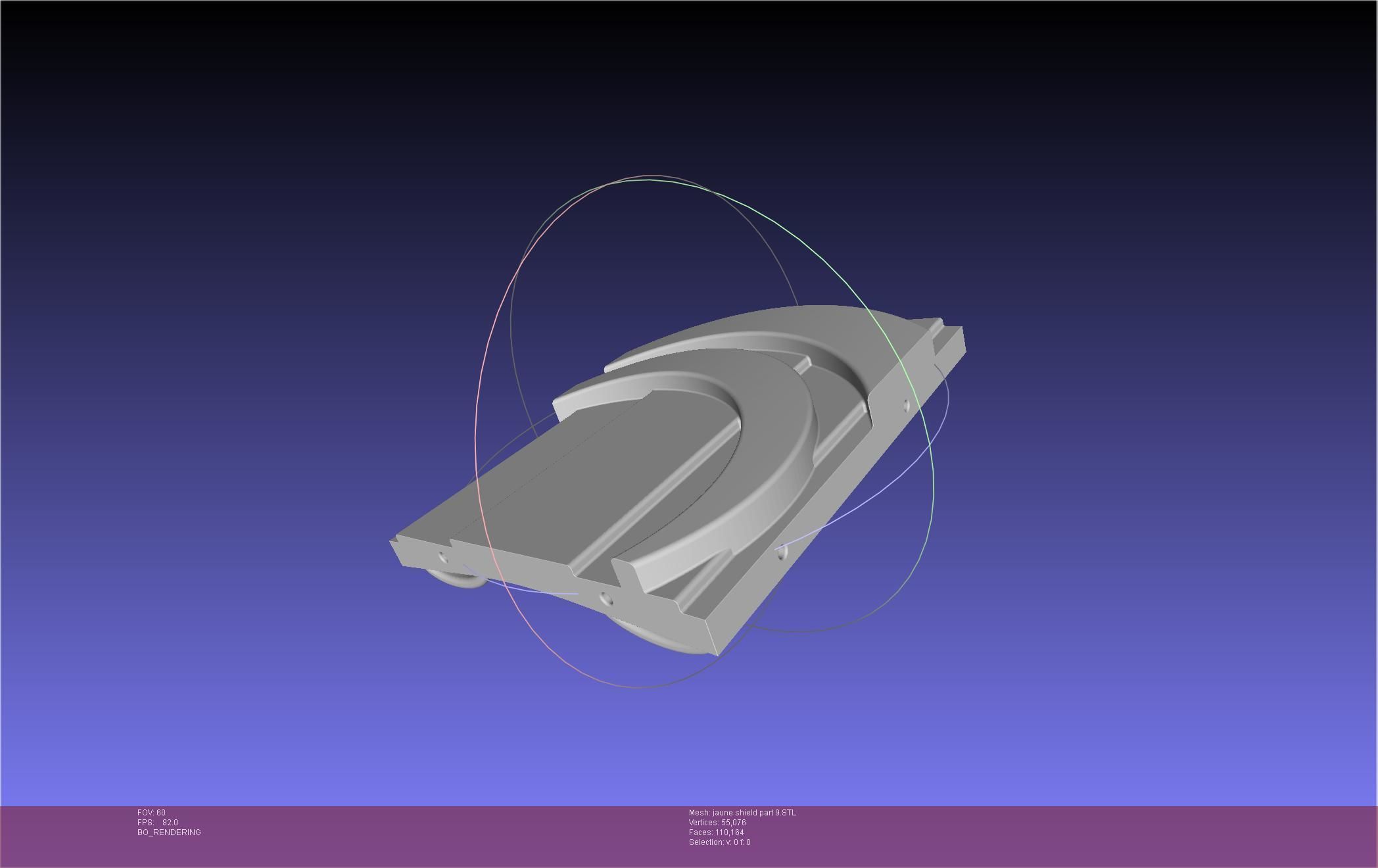 RWBY Jaune Arc Shield Printable Assembly 3D print model_100