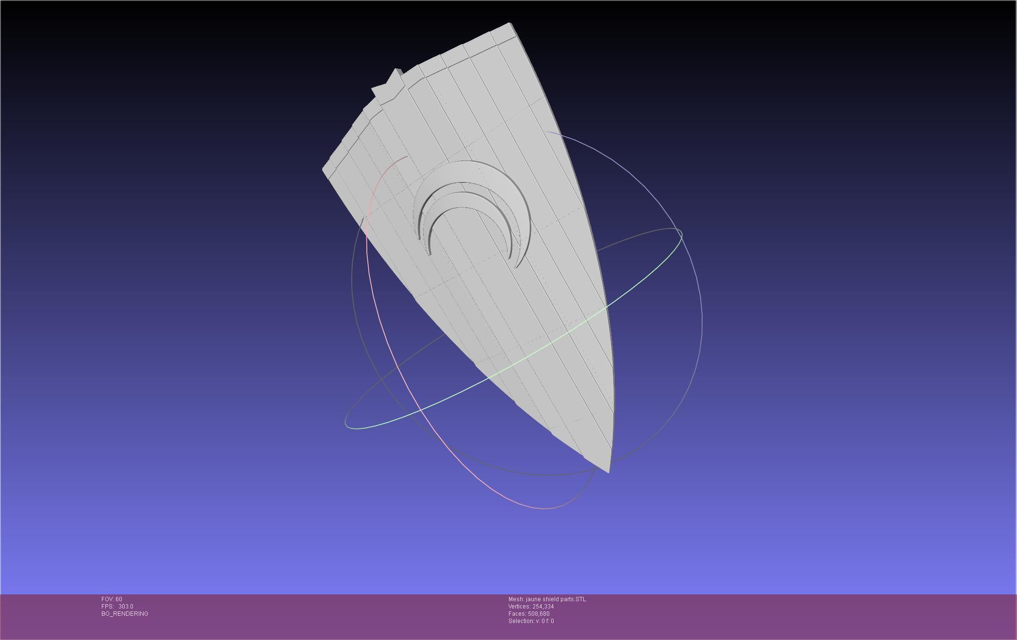 RWBY Jaune Arc Shield Printable Assembly 3D print model_23