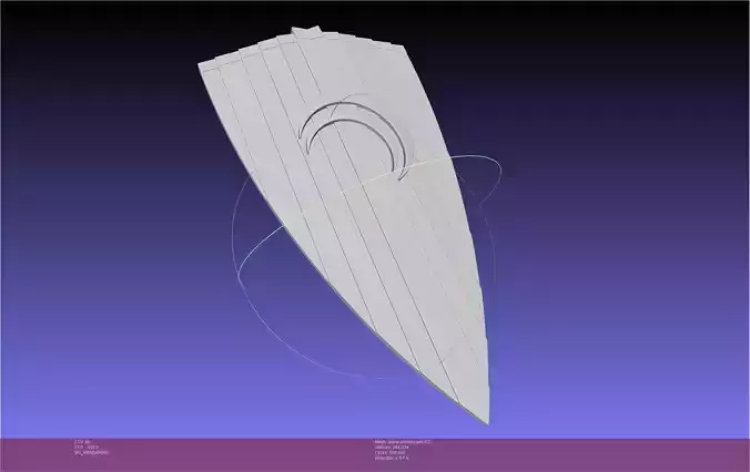 RWBY Jaune Arc Shield Printable Assembly 3D print model
