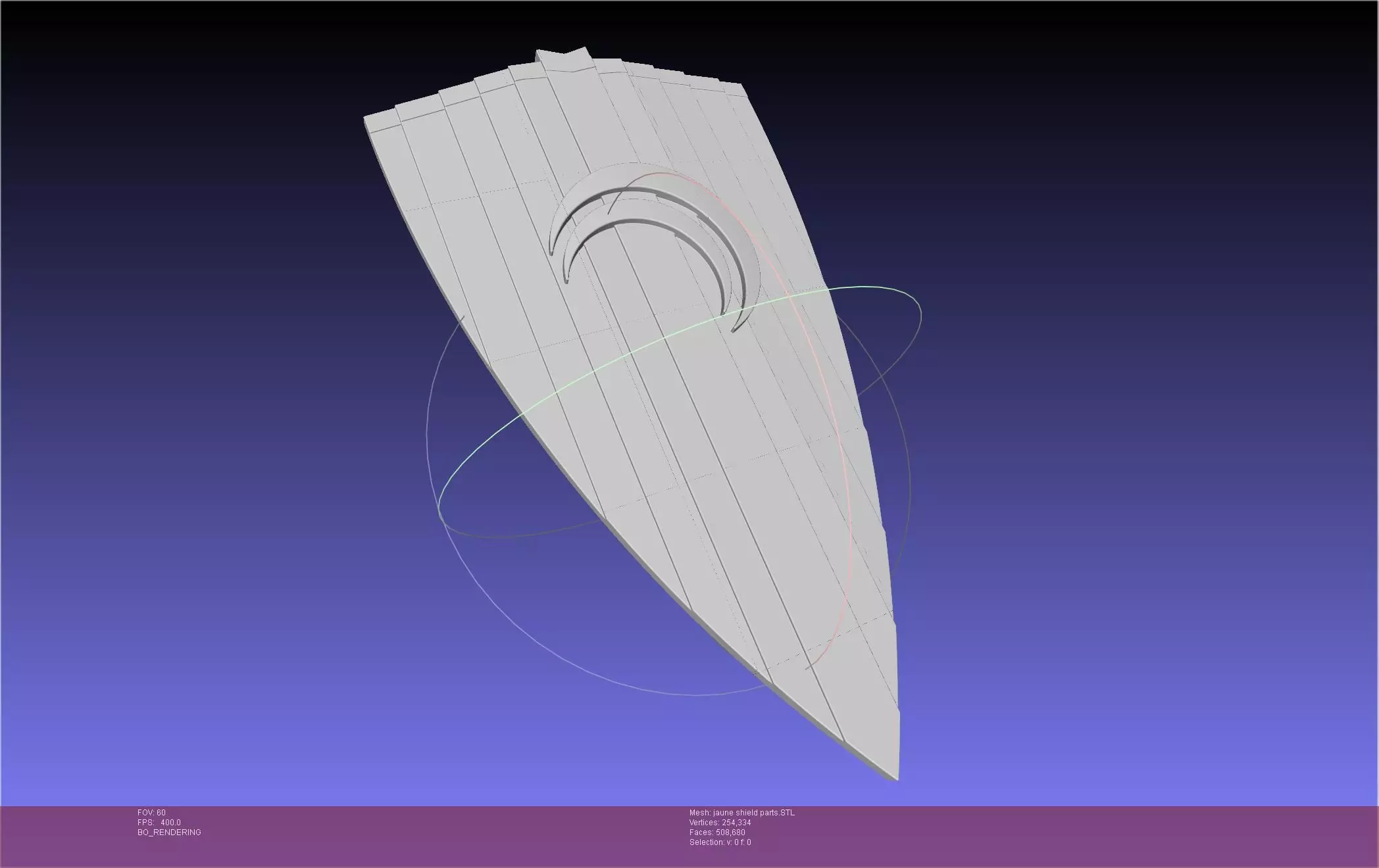 RWBY Jaune Arc Shield Printable Assembly 3D print model_0