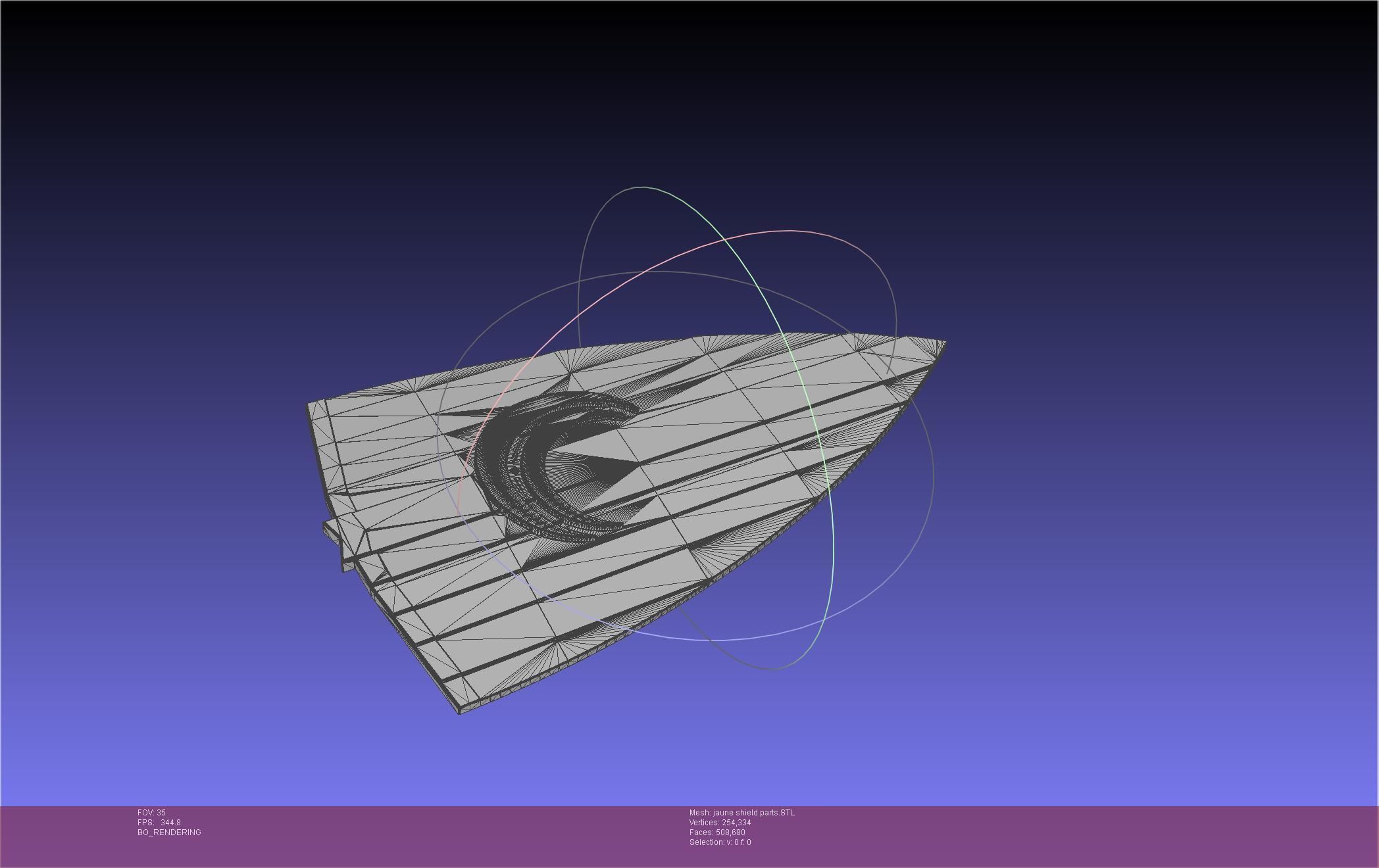 RWBY Jaune Arc Shield Printable Assembly 3D print model_50