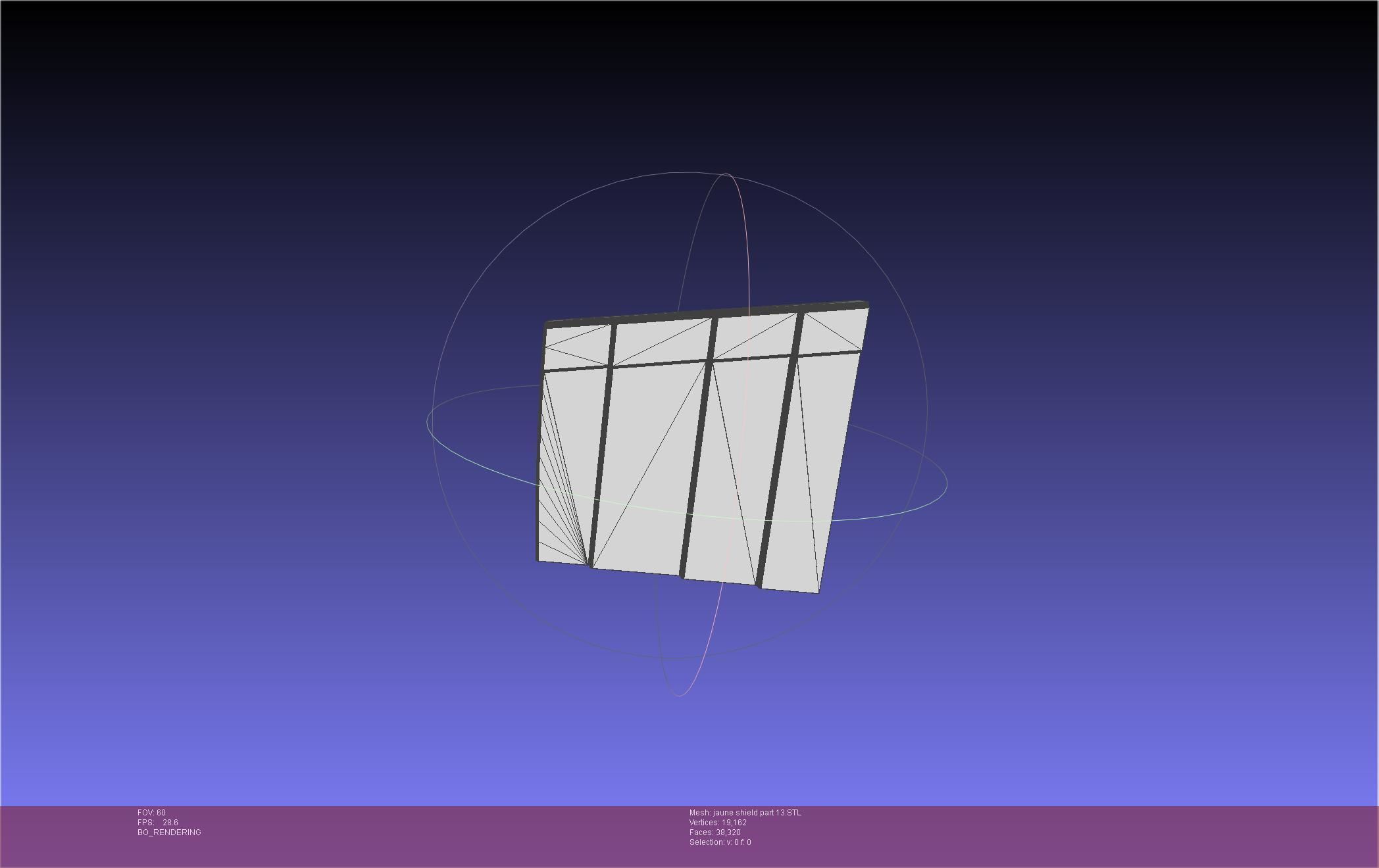 RWBY Jaune Arc Shield Printable Assembly 3D print model_125