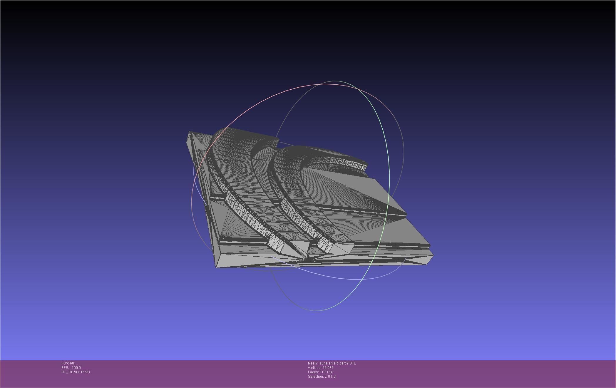 RWBY Jaune Arc Shield Printable Assembly 3D print model_103