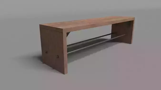 Wooden Bench