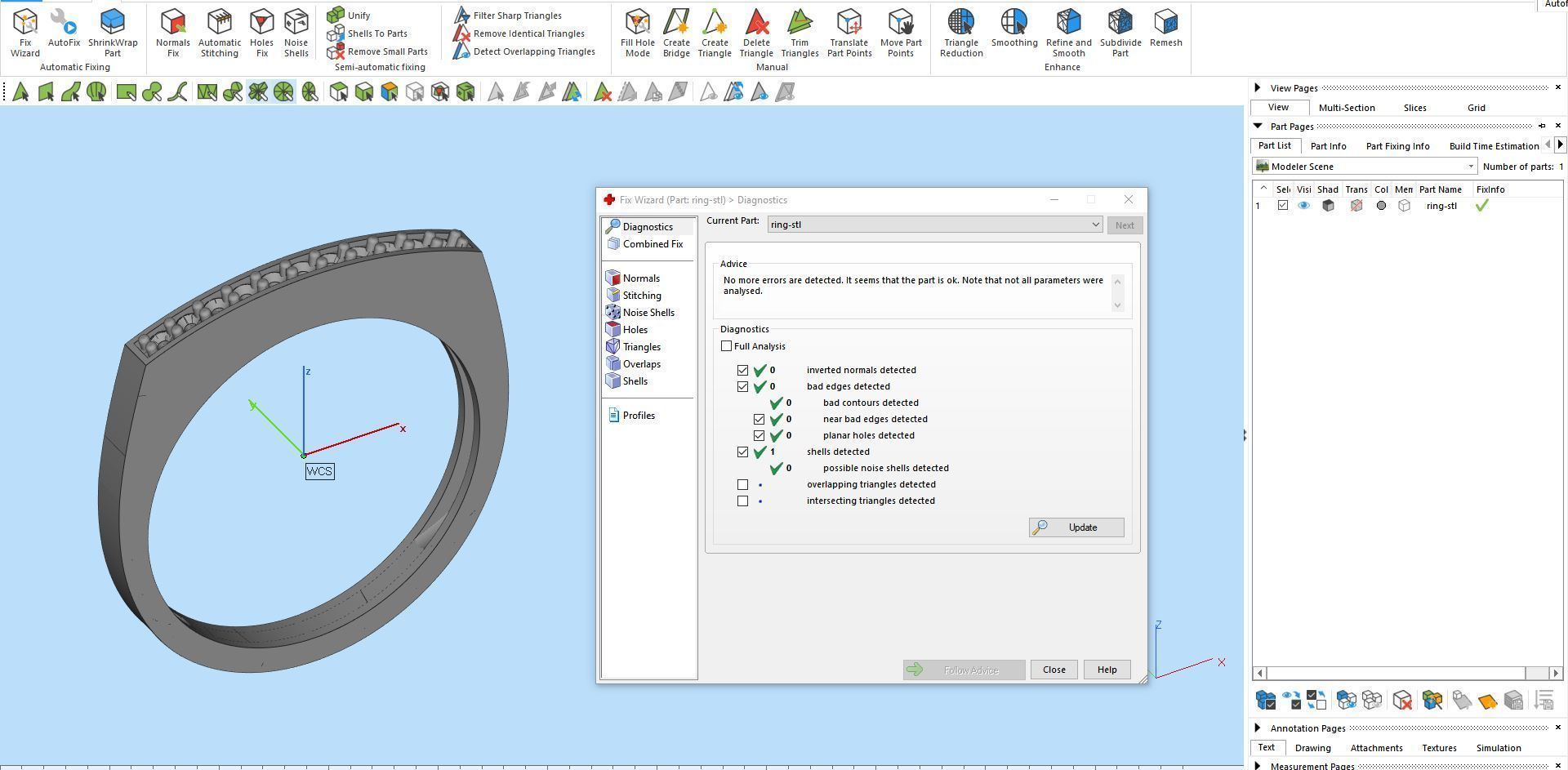 Gold ring line 3D print model_13