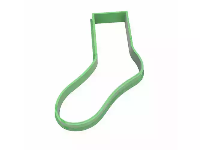 0234 Sock cookie cutter