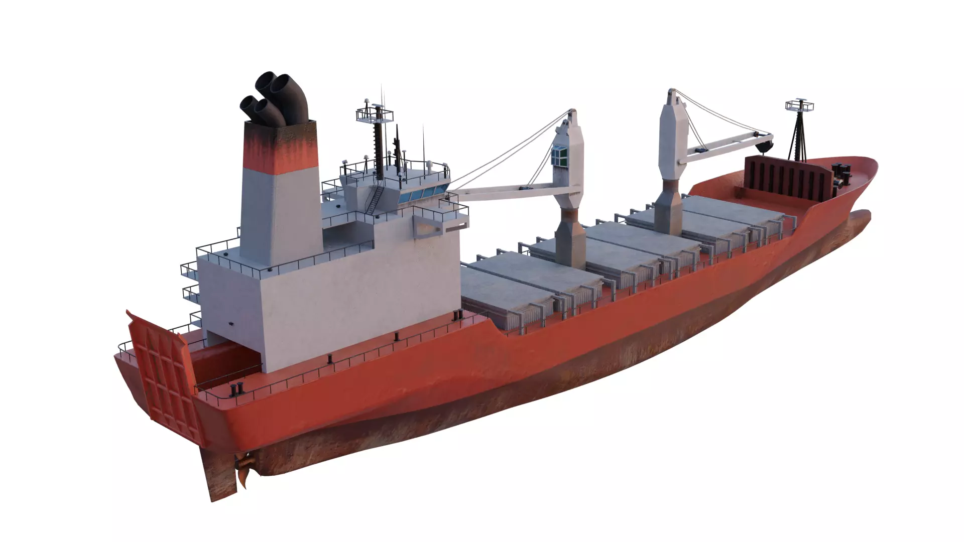 Cargo Ship 3D model