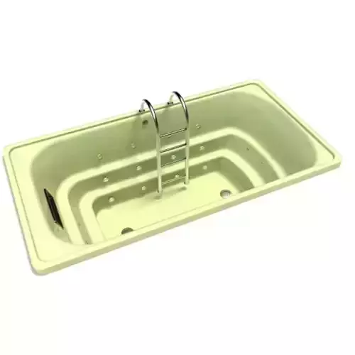 Ladder Bathtub Jets 3D model