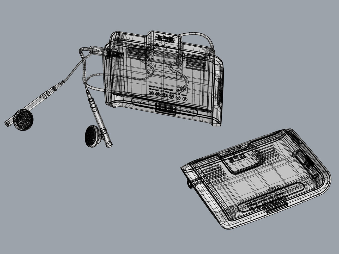 GPS built in mini media device design 3D modeling source 3D print model_11