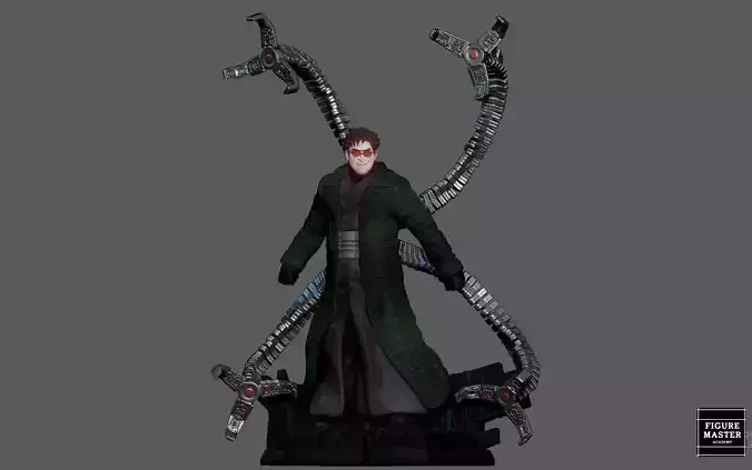 DOCTOR OCTOPUS SPIDERMAN NO WAY HOME MCU MARVEL DOC OCK STATUE 3D print model