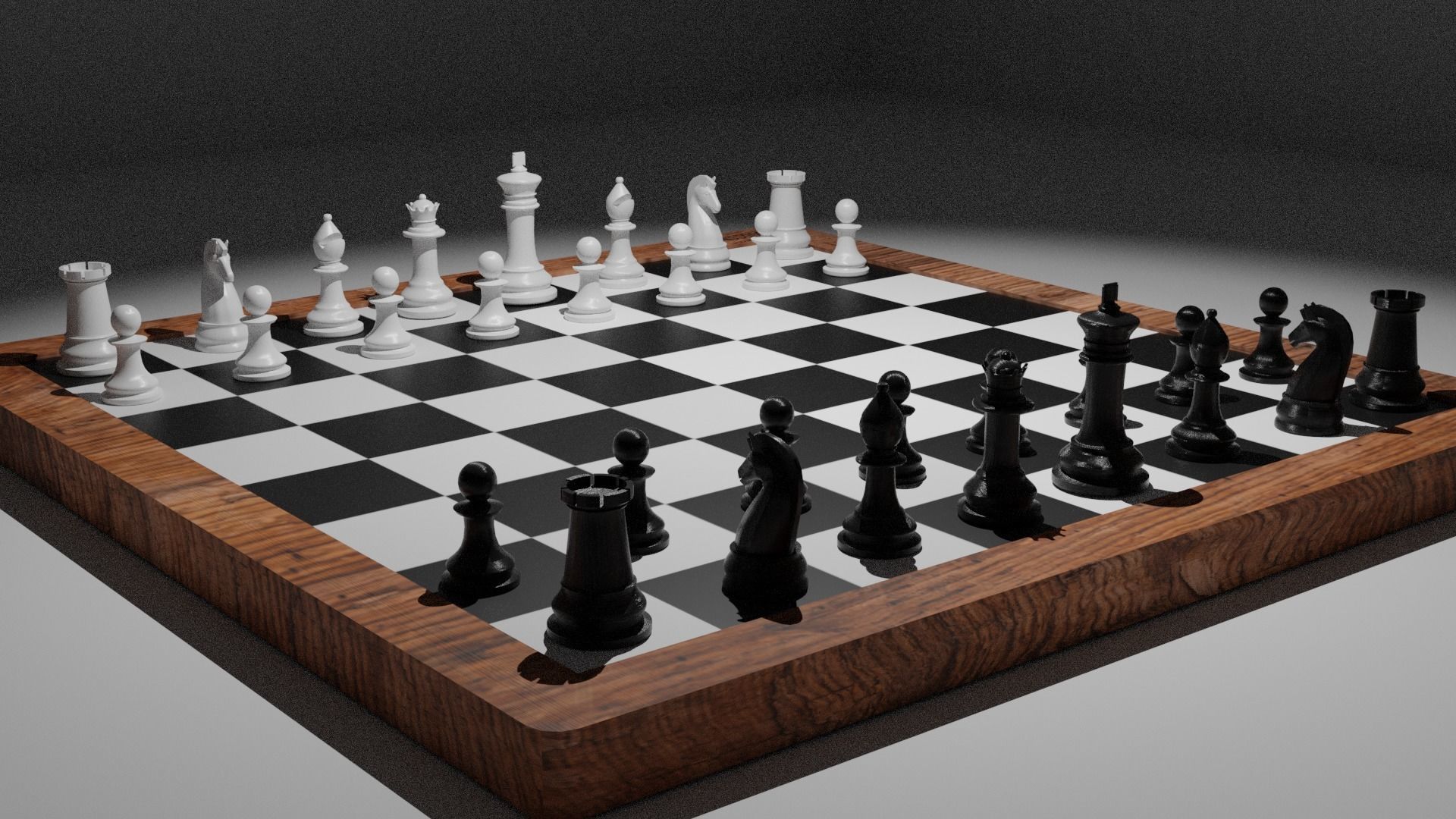 Chess- Normal Low-poly 3D model_5